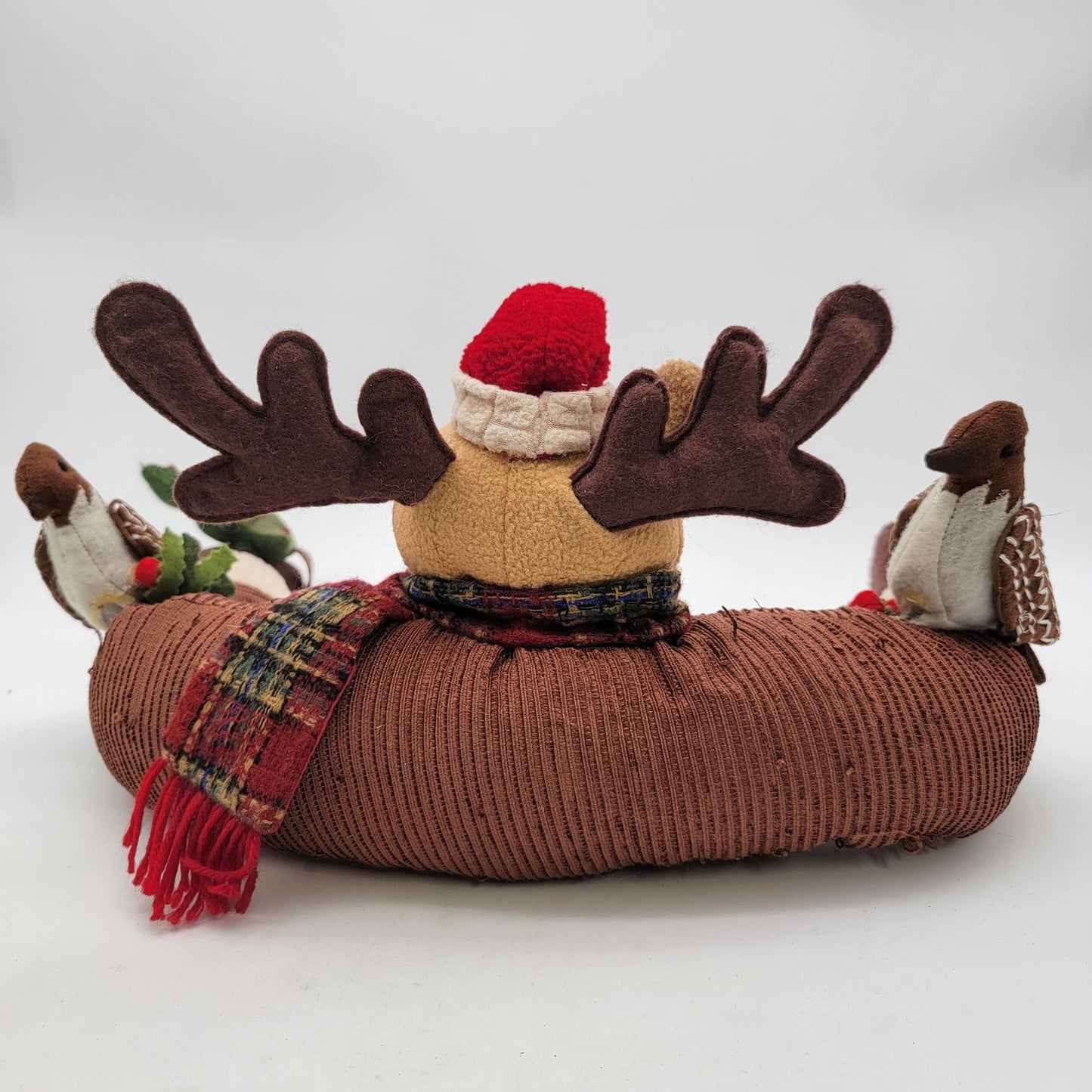Vintage Plush Moose Door Draft Stopper