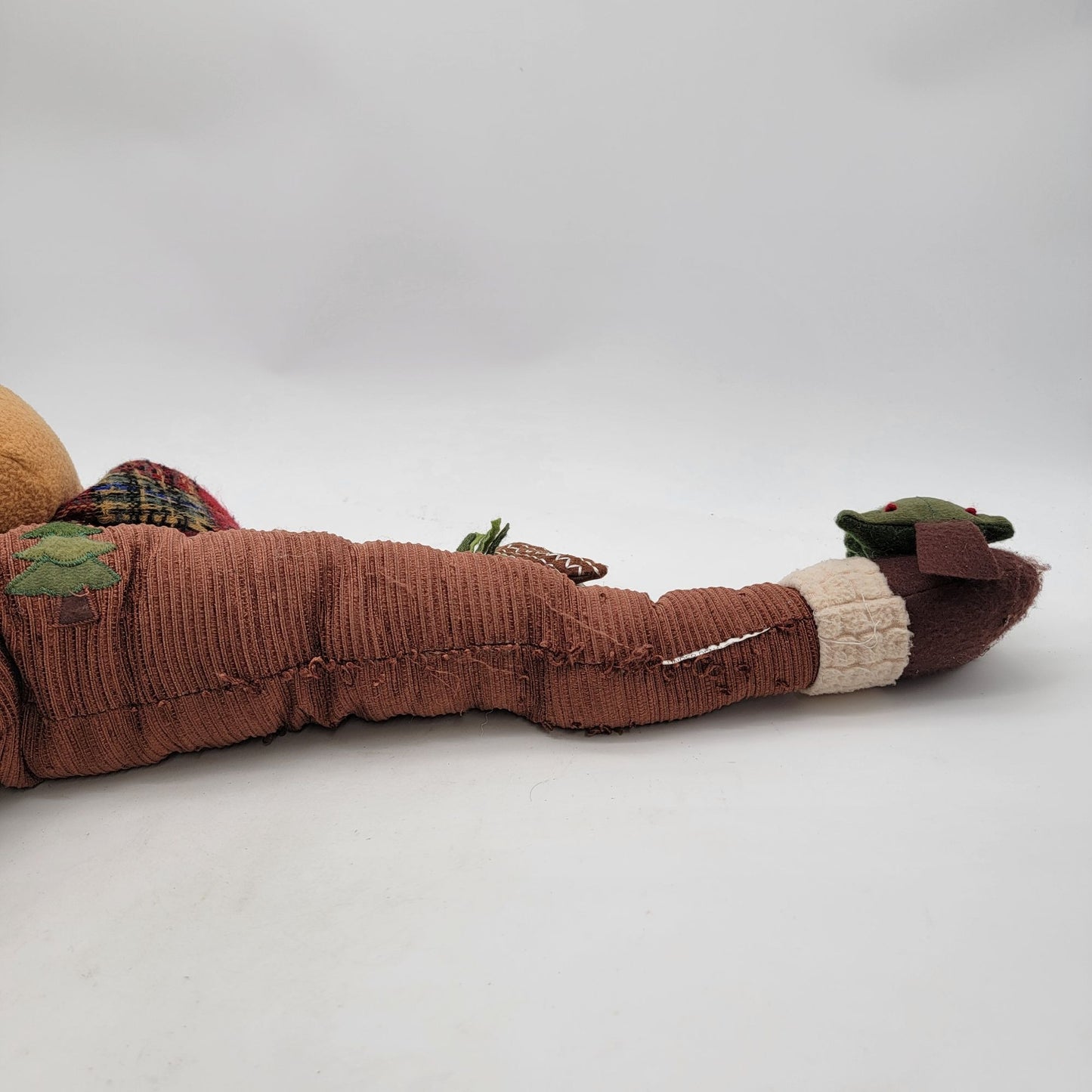 Vintage Plush Moose Door Draft Stopper