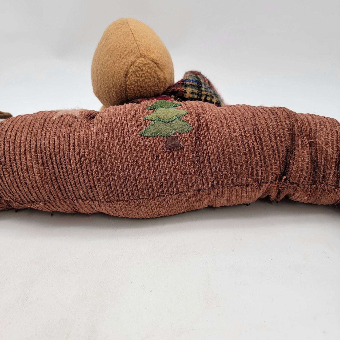 Vintage Plush Moose Door Draft Stopper