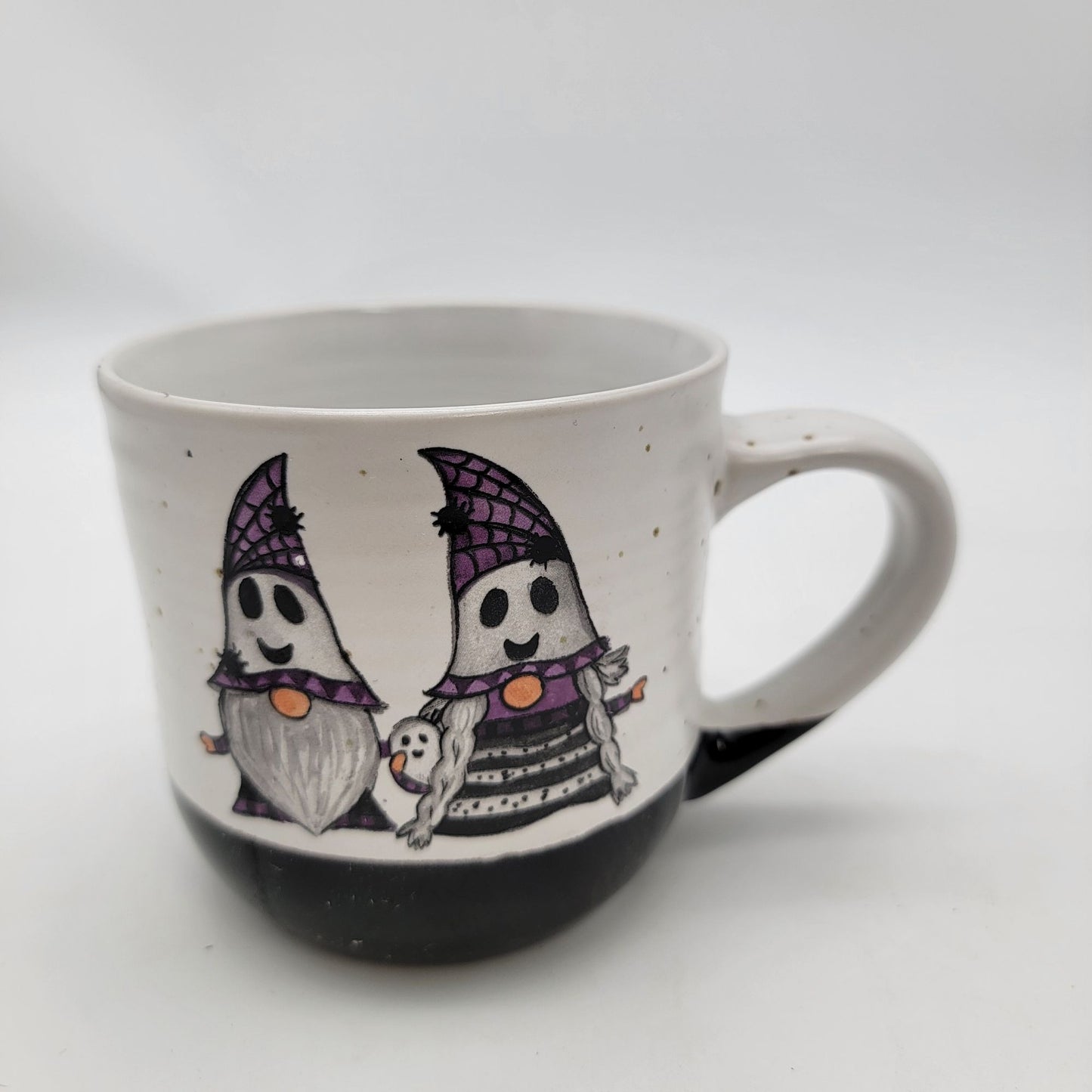 Cobwebs & Cauldrons Halloween Gnome Mug