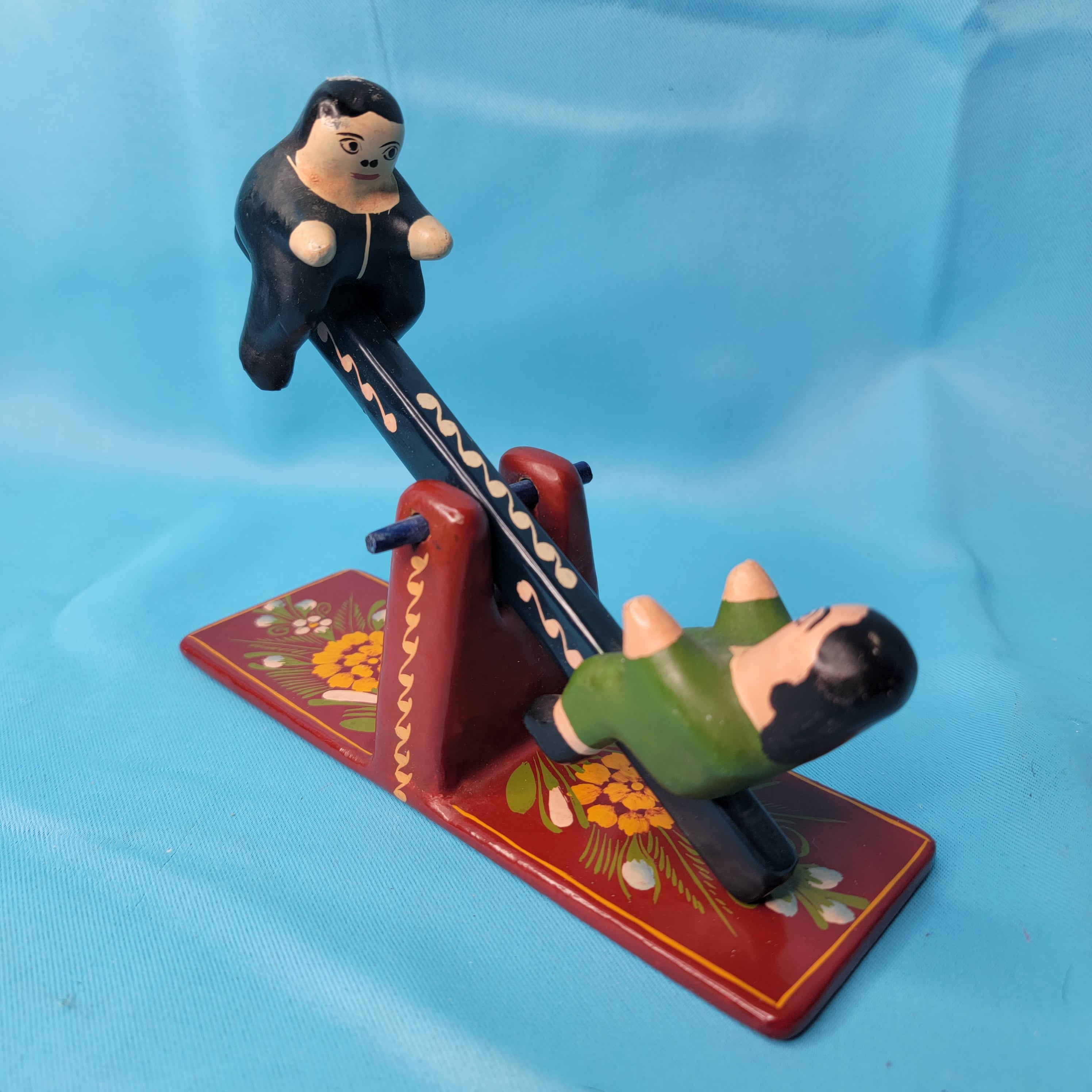 Wooden Teeter Totter Figure Niche Lady Shop