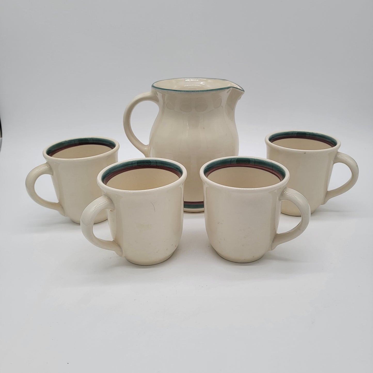Pfaltzgraff Sunrise Pitcher & Cups