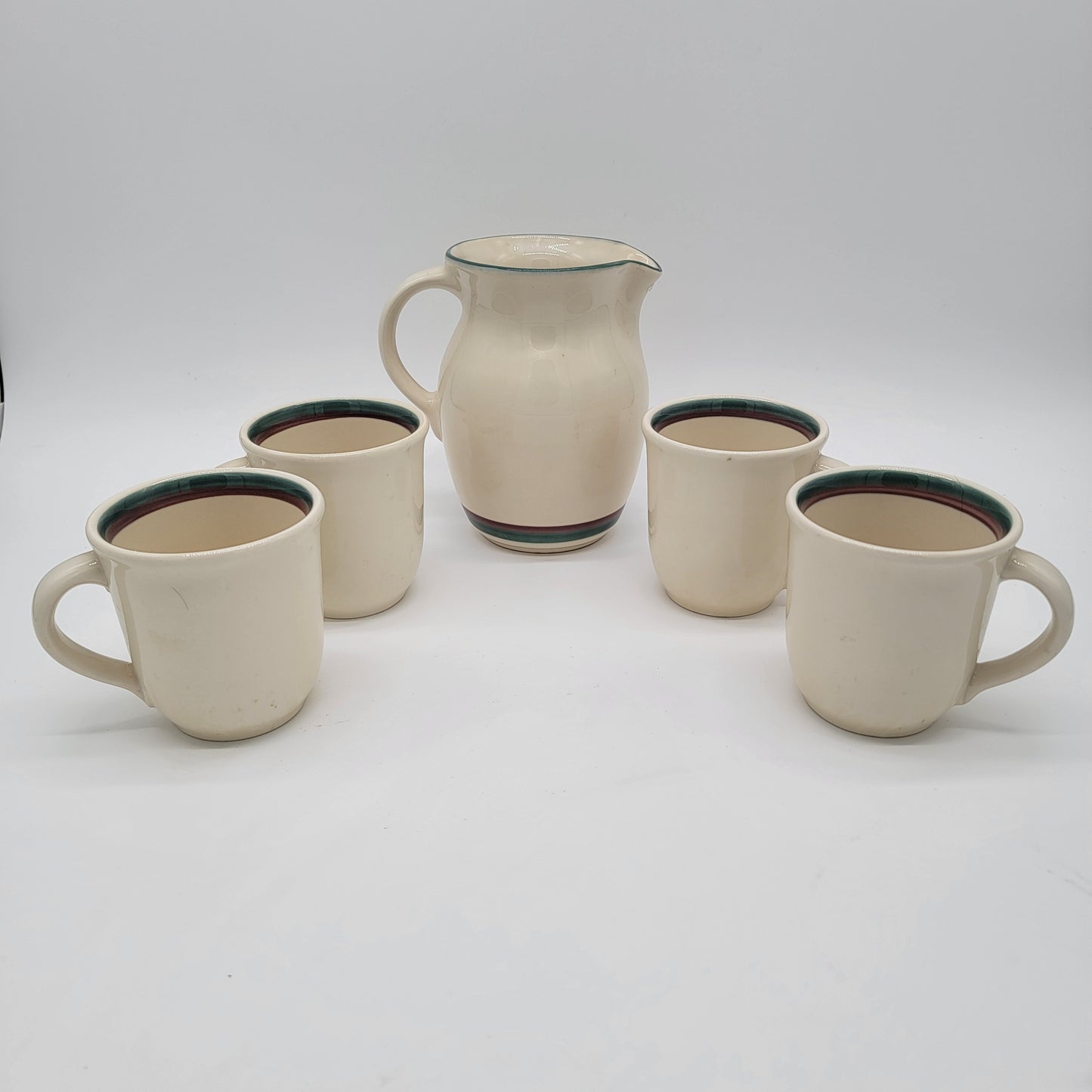 Pfaltzgraff Sunrise Pitcher & Cups