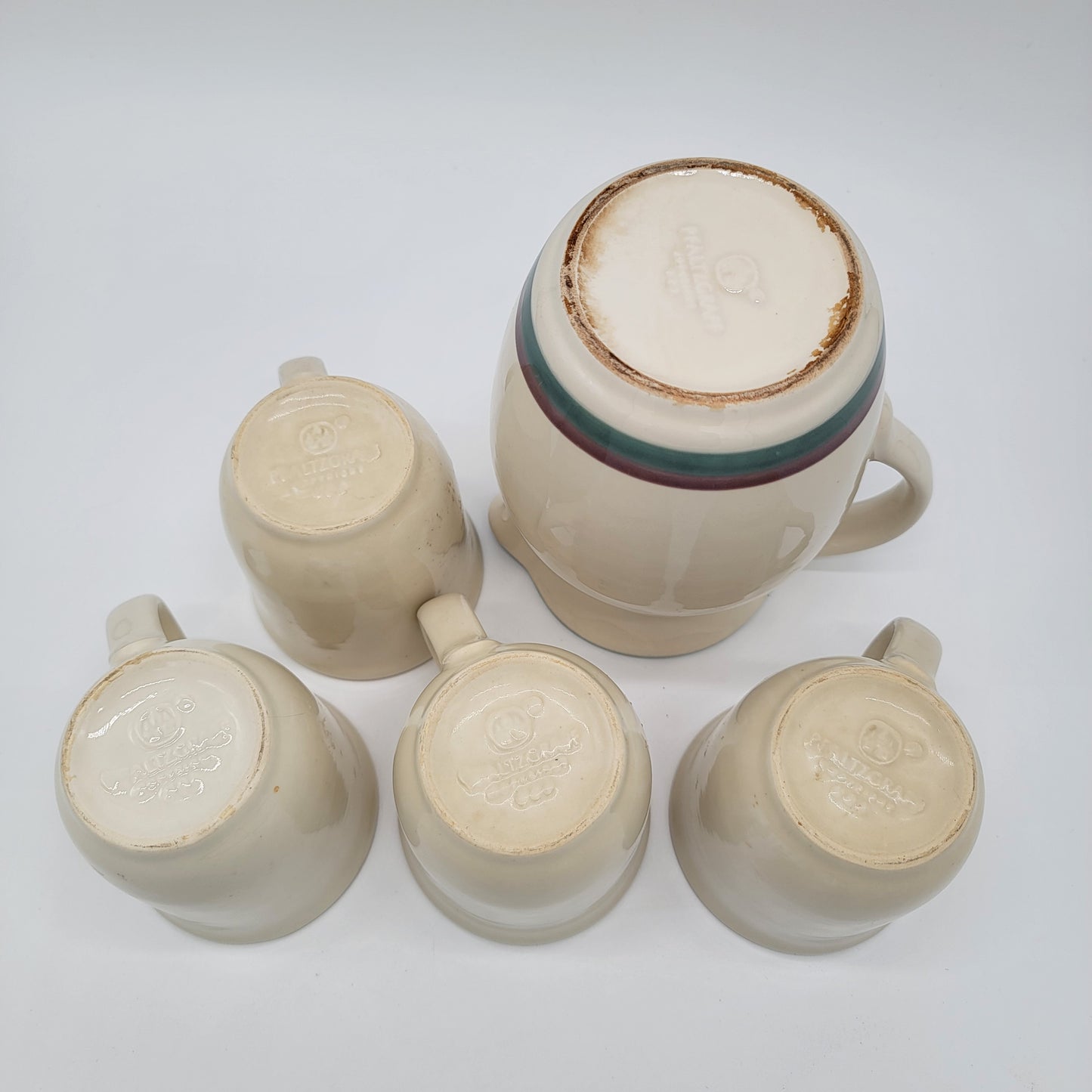 Pfaltzgraff Sunrise Pitcher & Cups