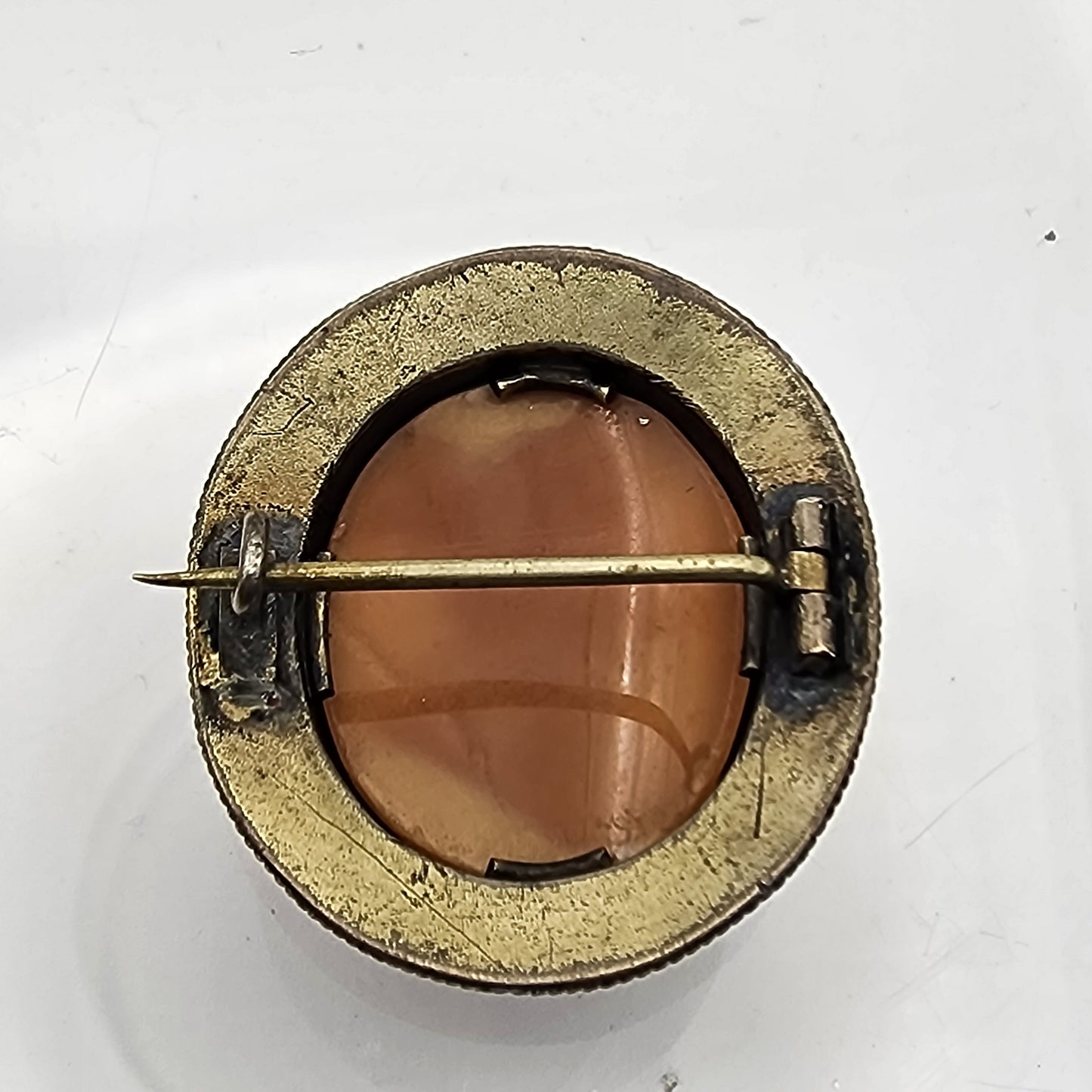 Antique Cameo Brooch Etruscan Revival design