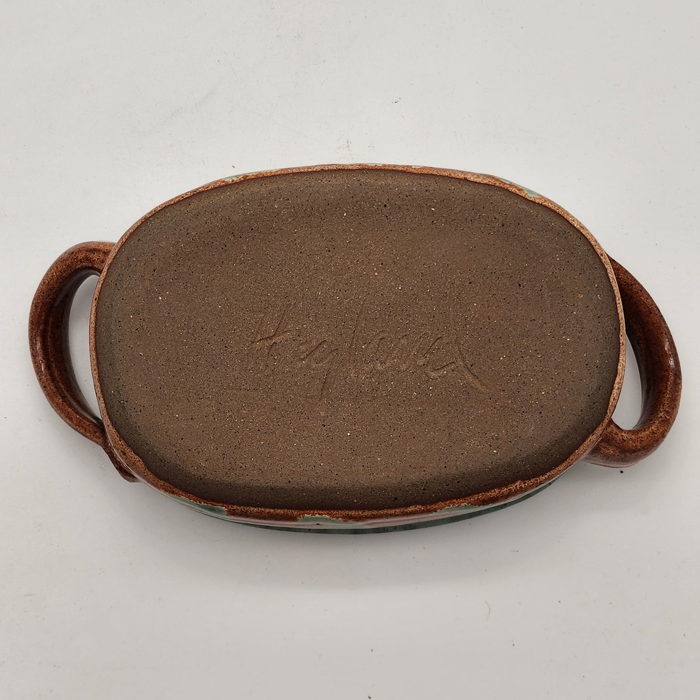 Pedar Hegland Pottery Dish with Handles