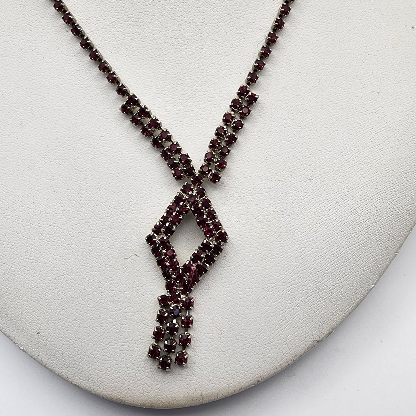 Vintage Ruby Necklace