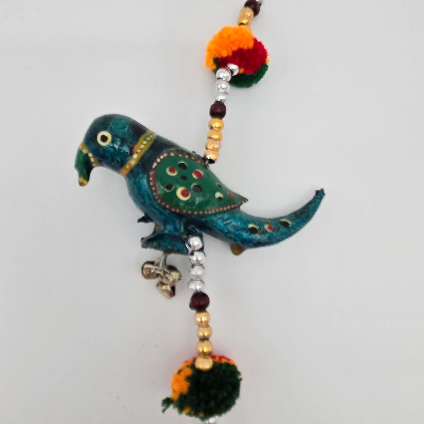 String of Parrots with Bell