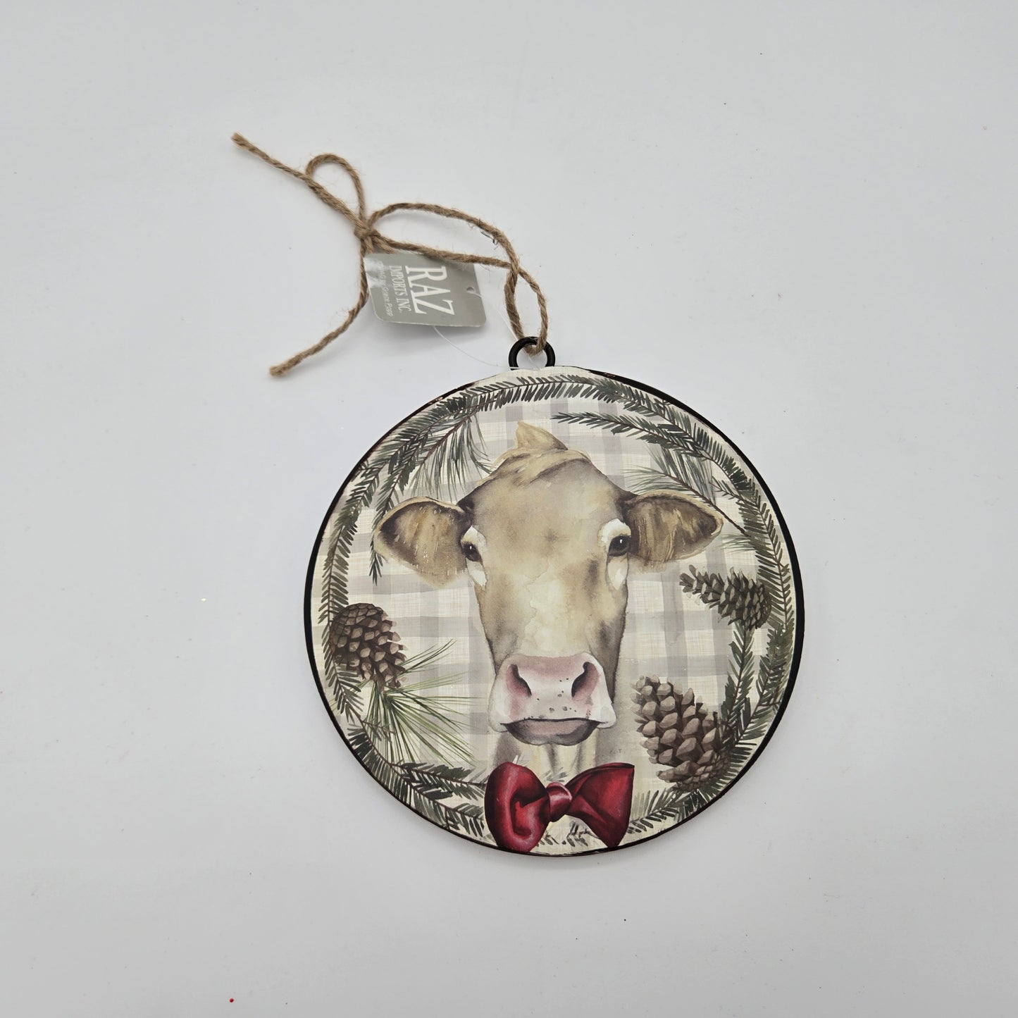 Raz Cow Ornament Jersey #2