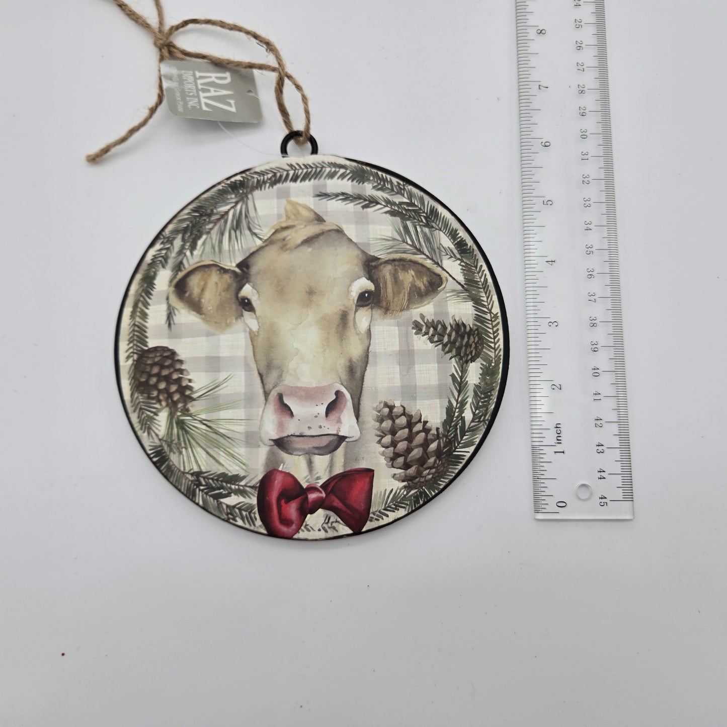 Raz Cow Ornament Jersey #2