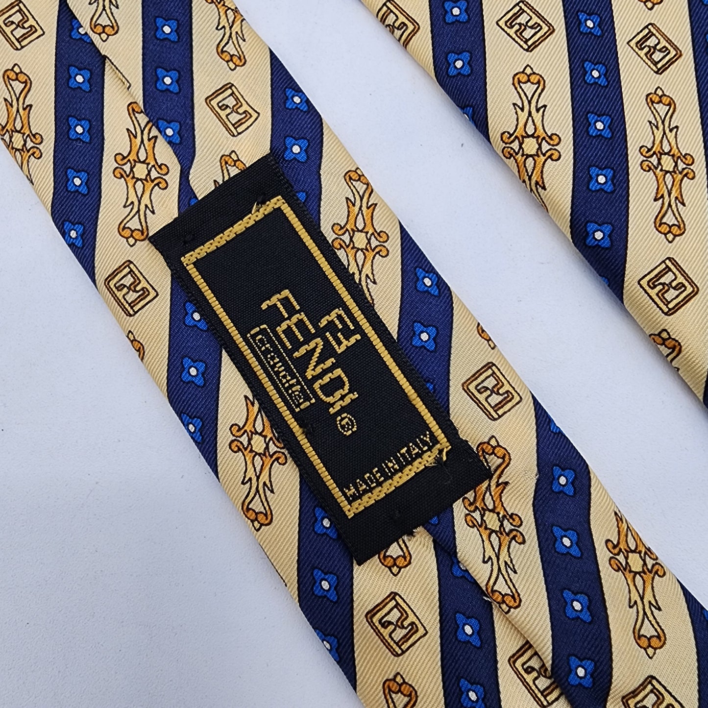 Fendi Cravatte 100% Silk Tie