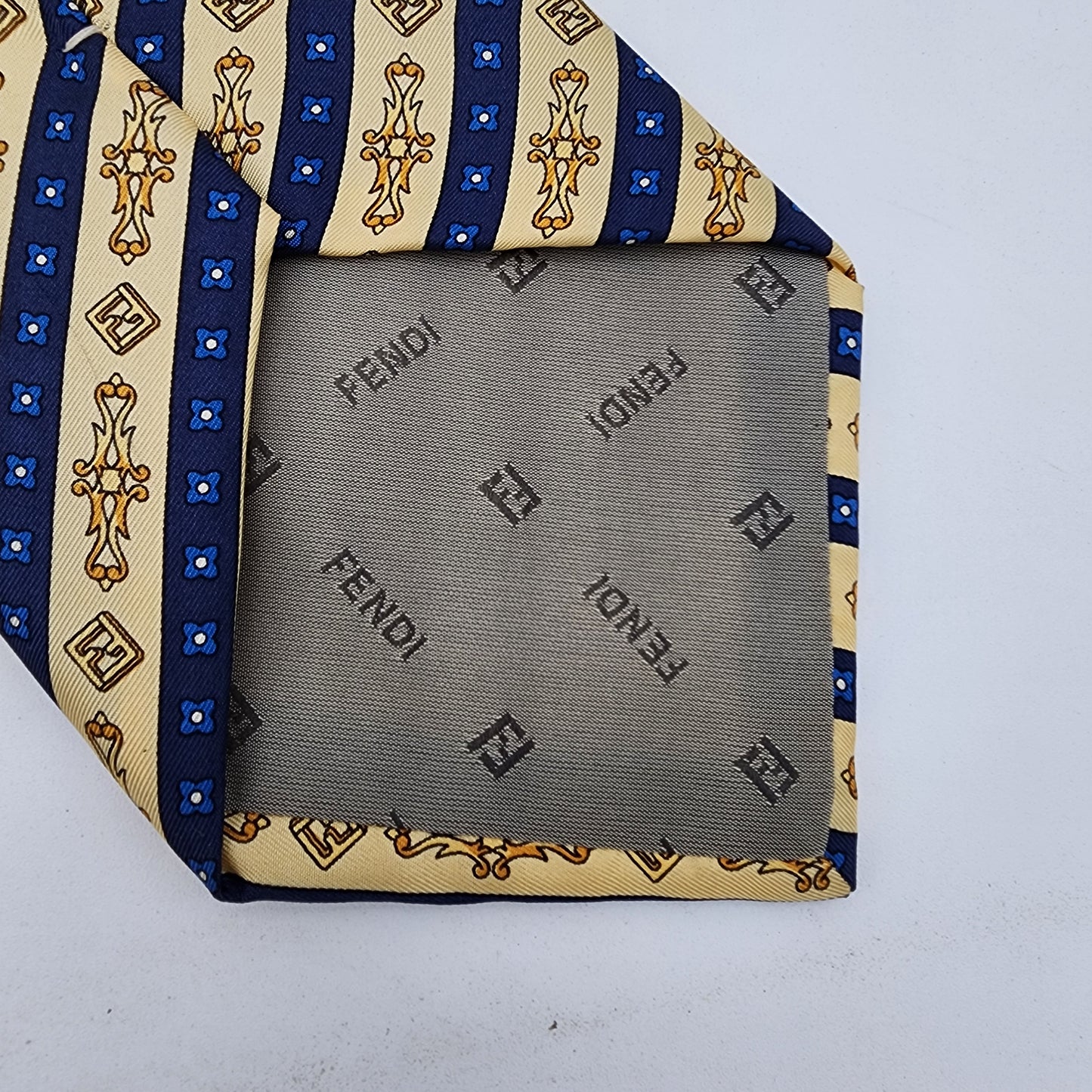 Fendi Cravatte 100% Silk Tie