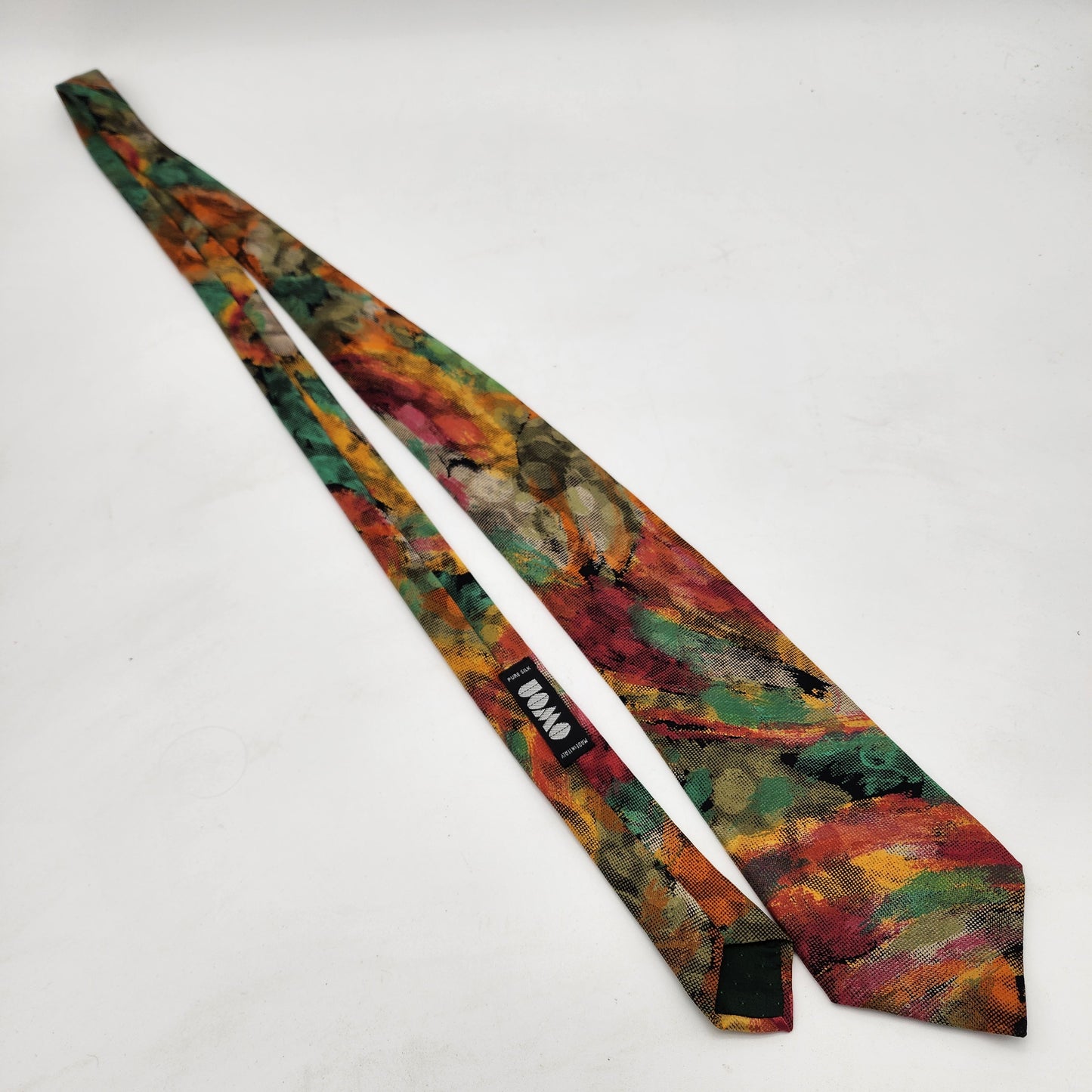 Uomo Pure SIlk Tie Made in Italy