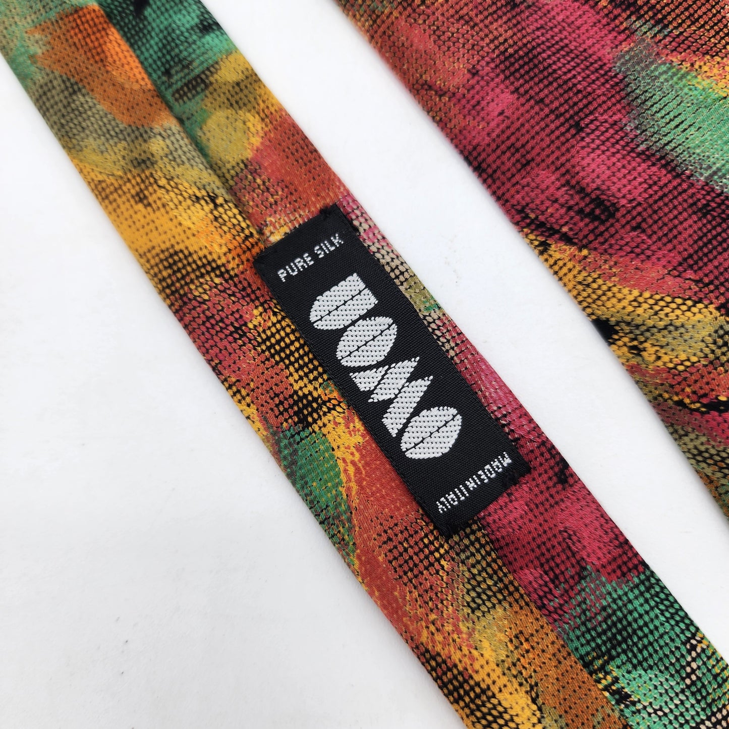 Uomo Pure SIlk Tie Made in Italy