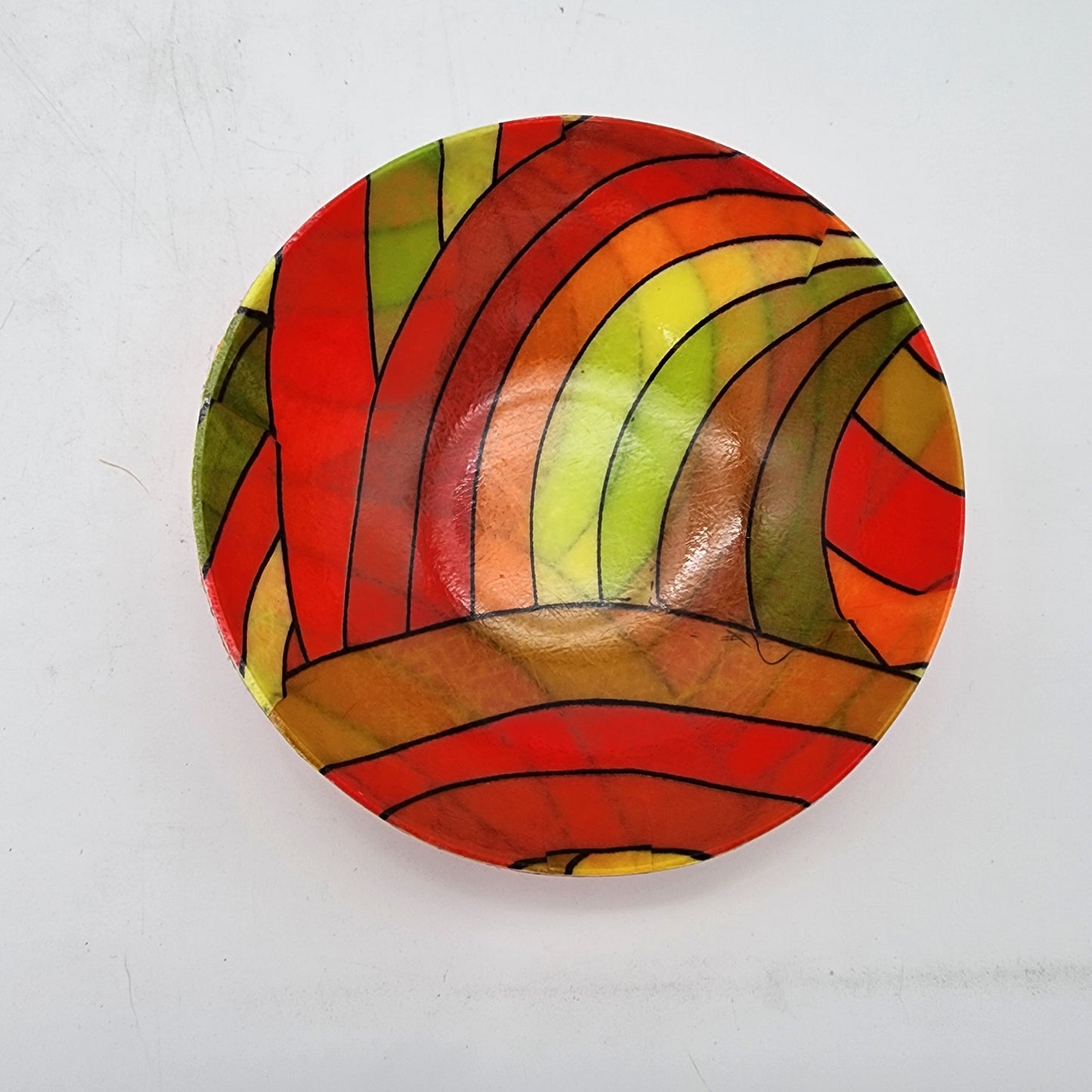 Set of 8 Mid Century Fiberglass Bowls