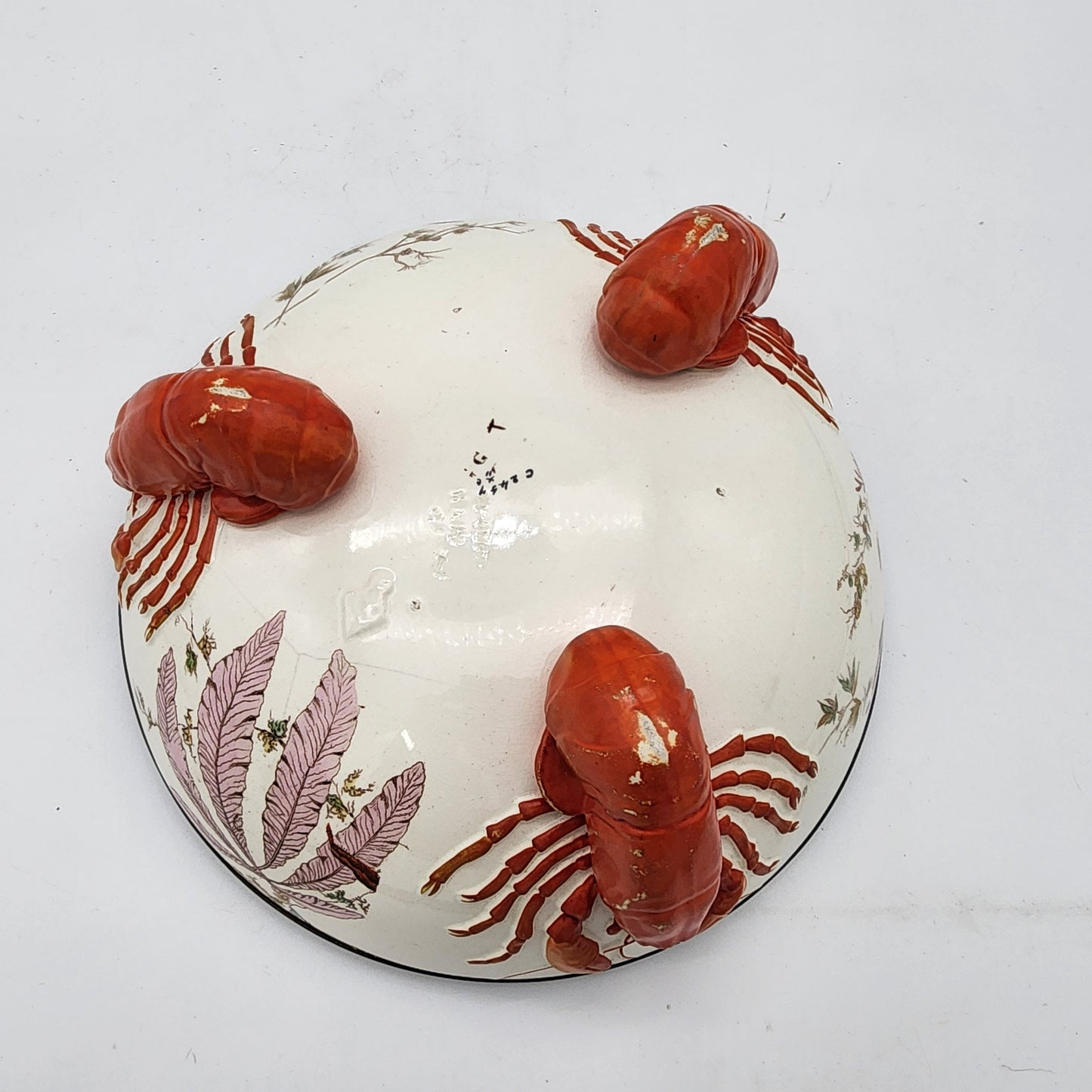 Antique Wedgwood Lobster Footed Bowl