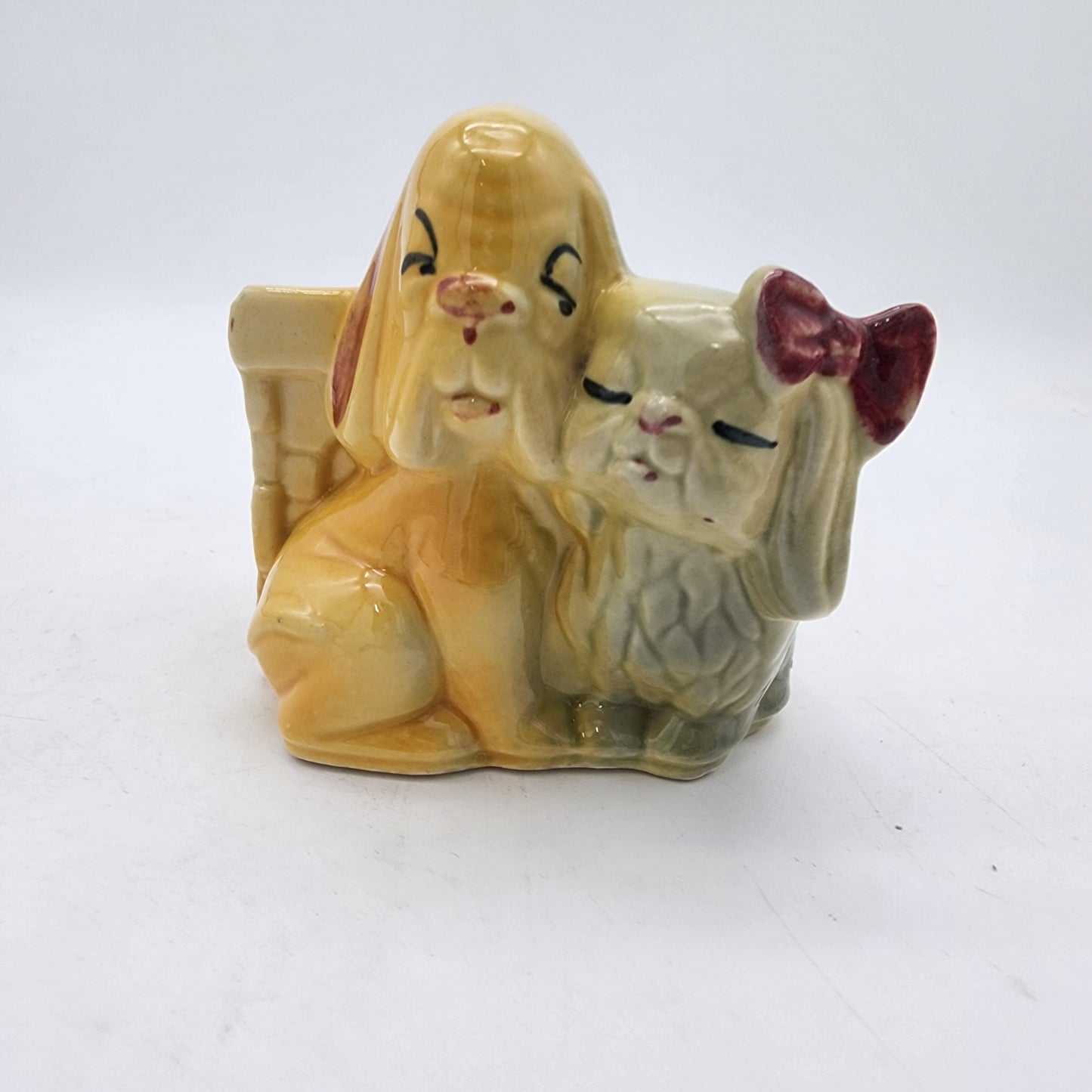 Shawnee Pottery Planter Puppy Love USA 611