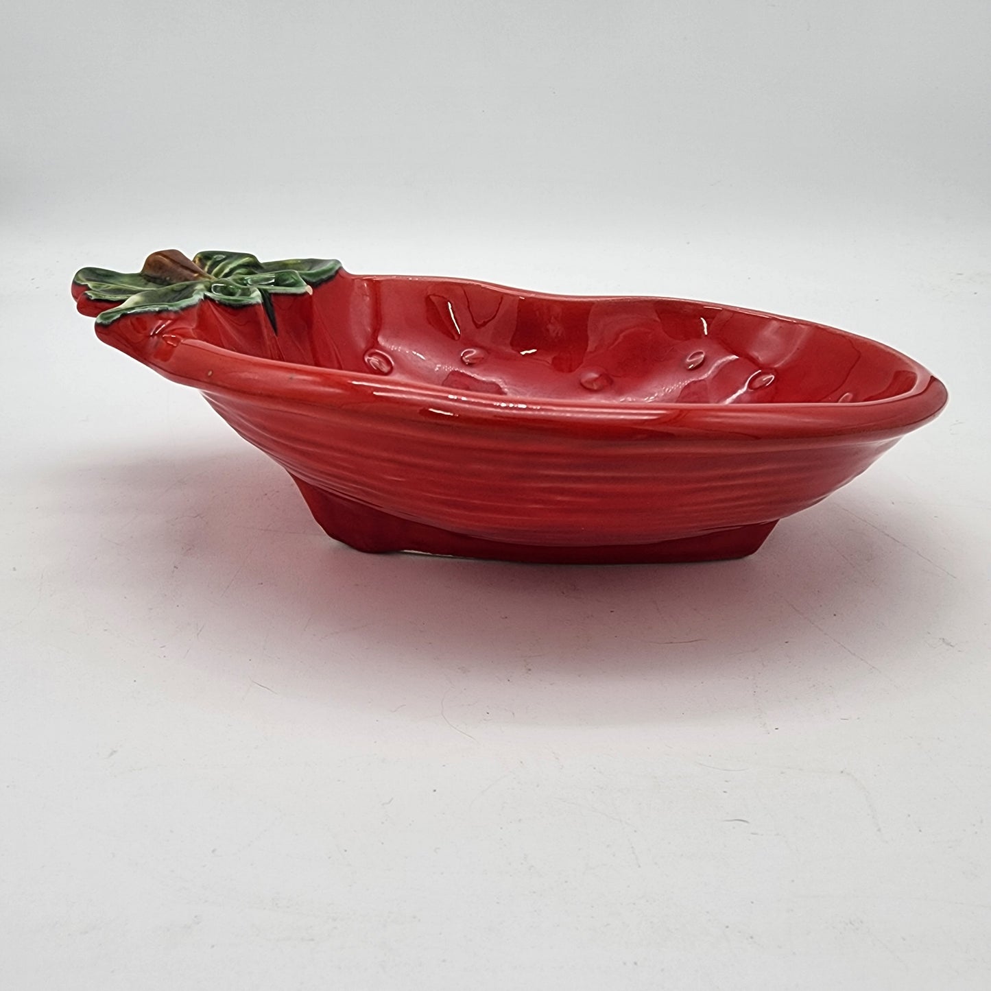Pair of Calif Originals Strawberry Bowls 8487 USA Pottery