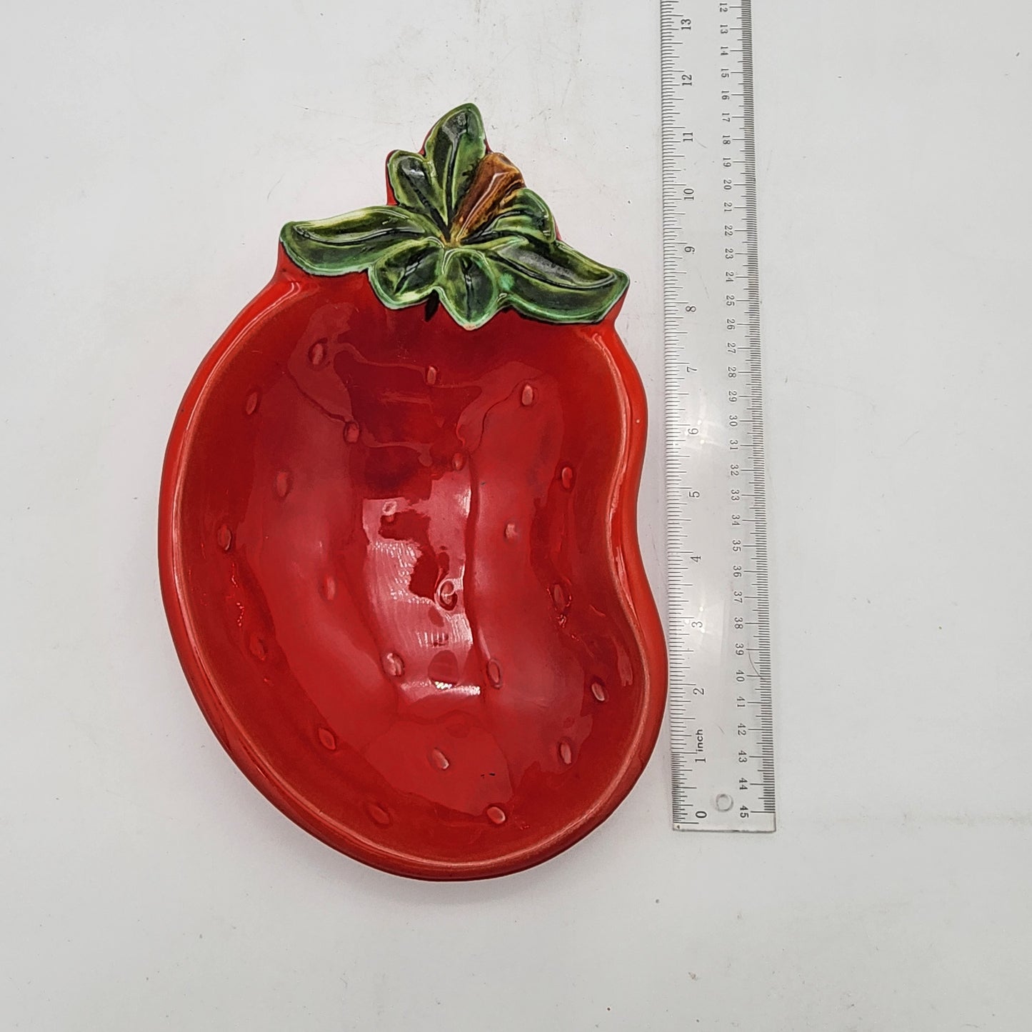 Pair of Calif Originals Strawberry Bowls 8487 USA Pottery