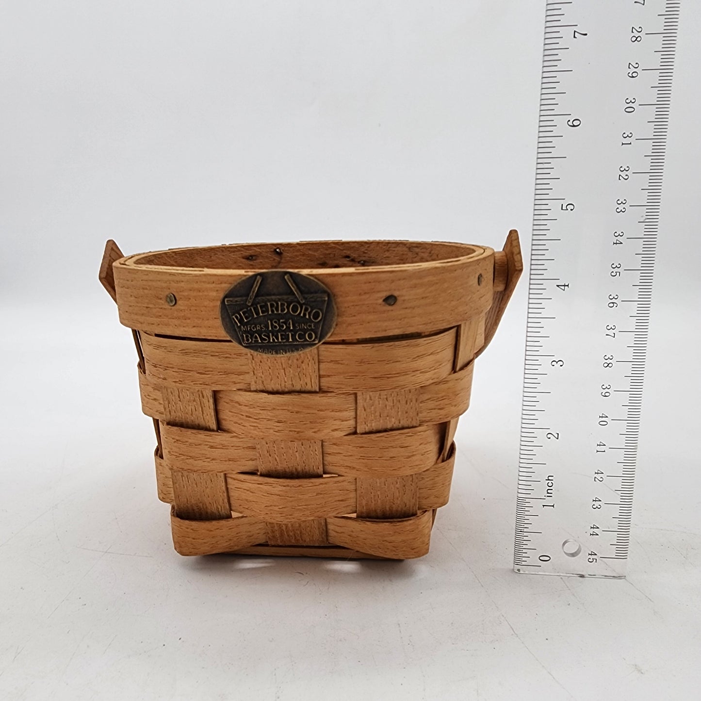 Vintage Peterboro Basket with Handle
