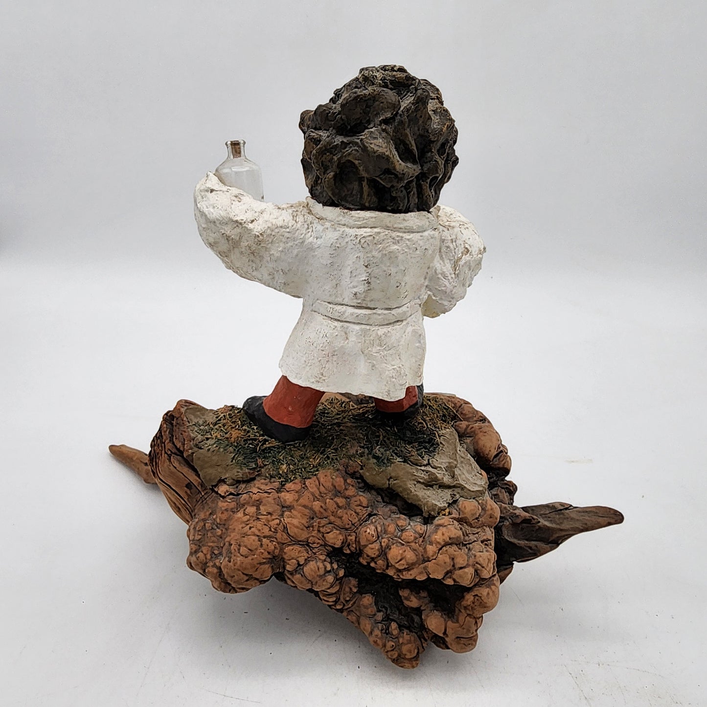 Vintage Owl Sculpture on Driftwood