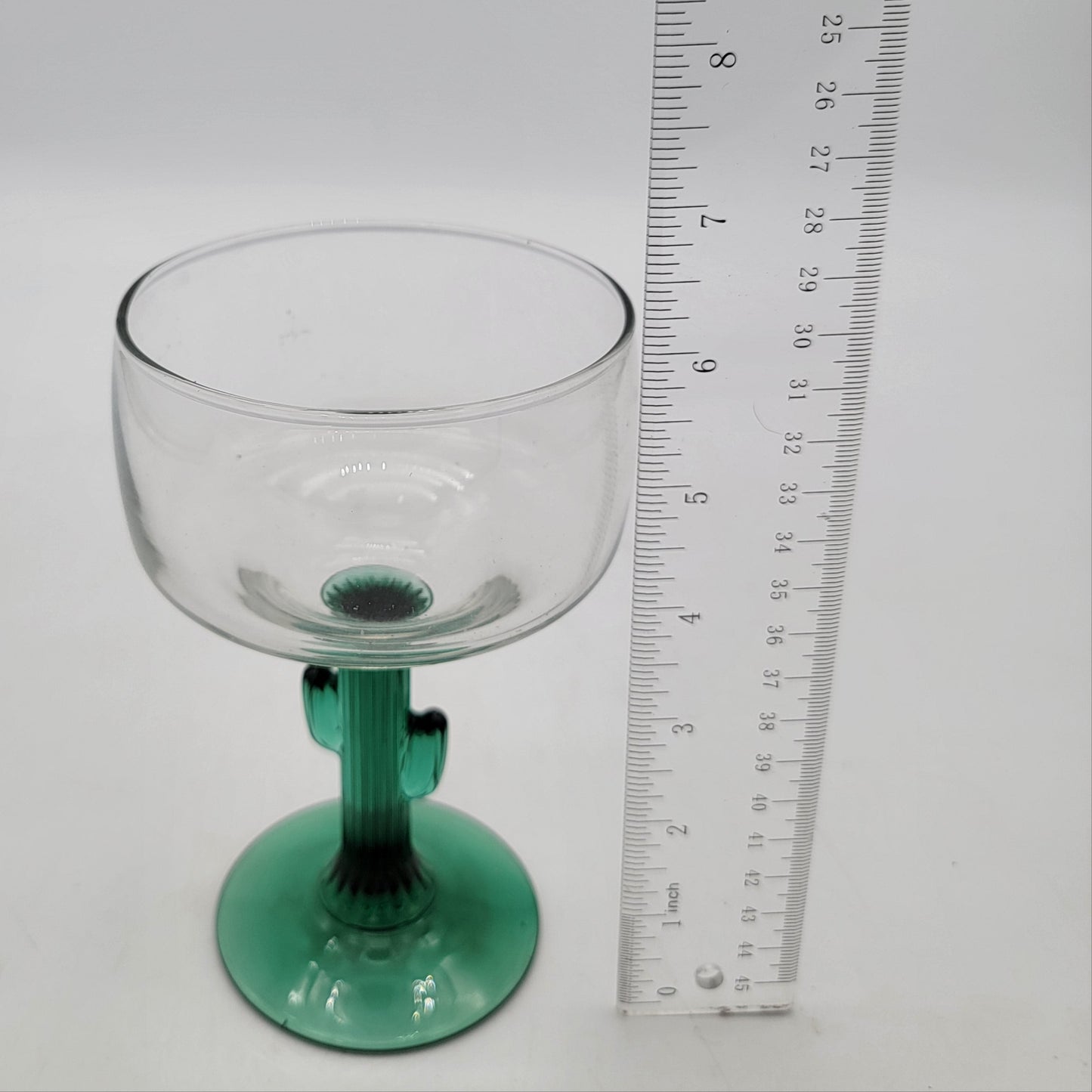 Pair of Cactus Margarita Glasses
