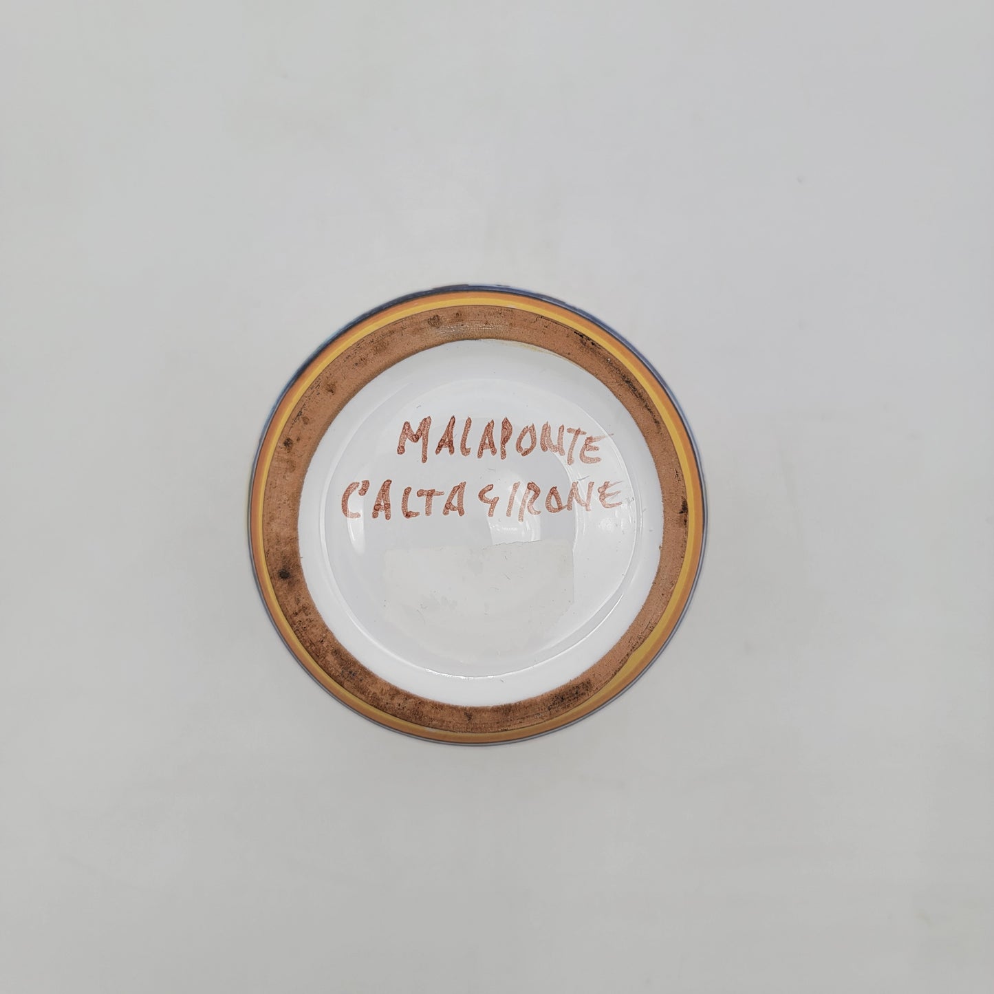 Malaponte Caltagirone Italian Pottery Vase