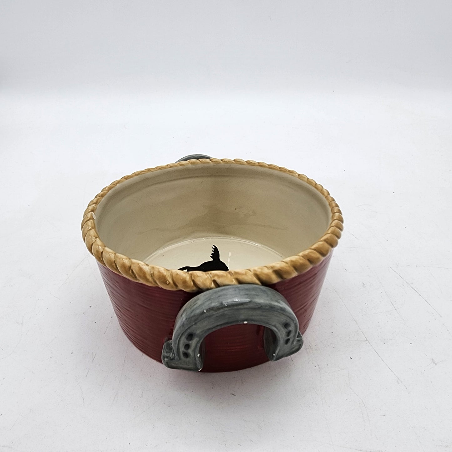 Pair of Sonoma Happy Trails Bowls with Running Horses