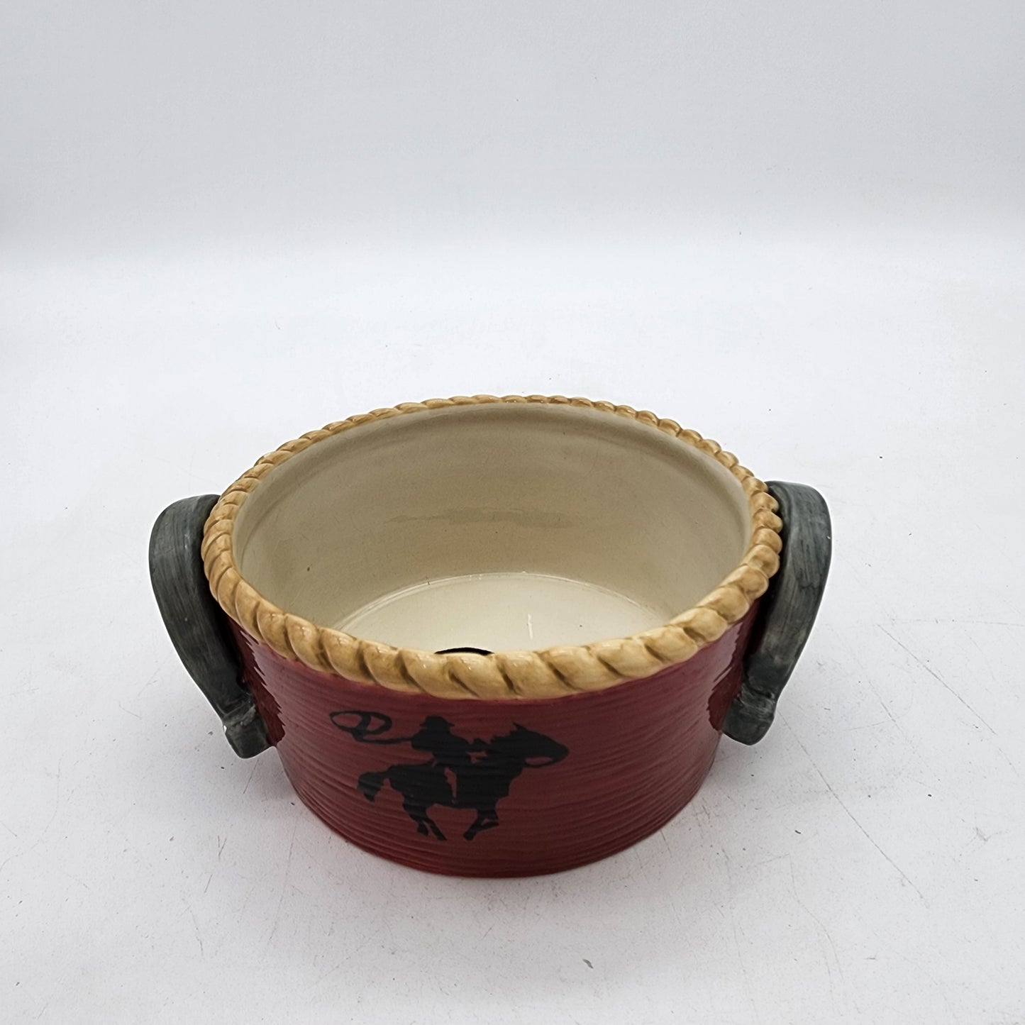 Pair of Sonoma Happy Trails Bowls with Running Horses