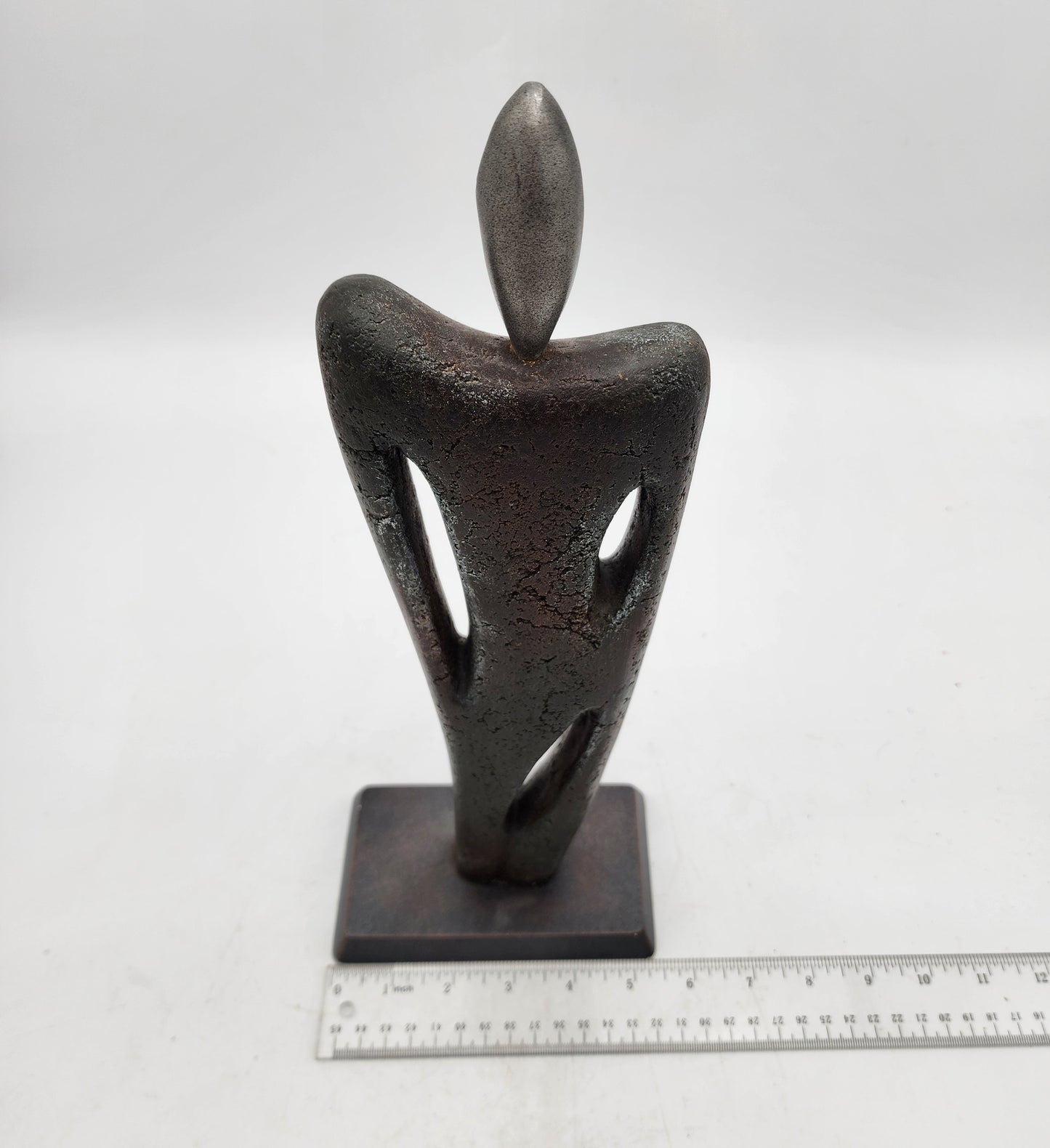 Figural Metal Sculpture of Abstract Person