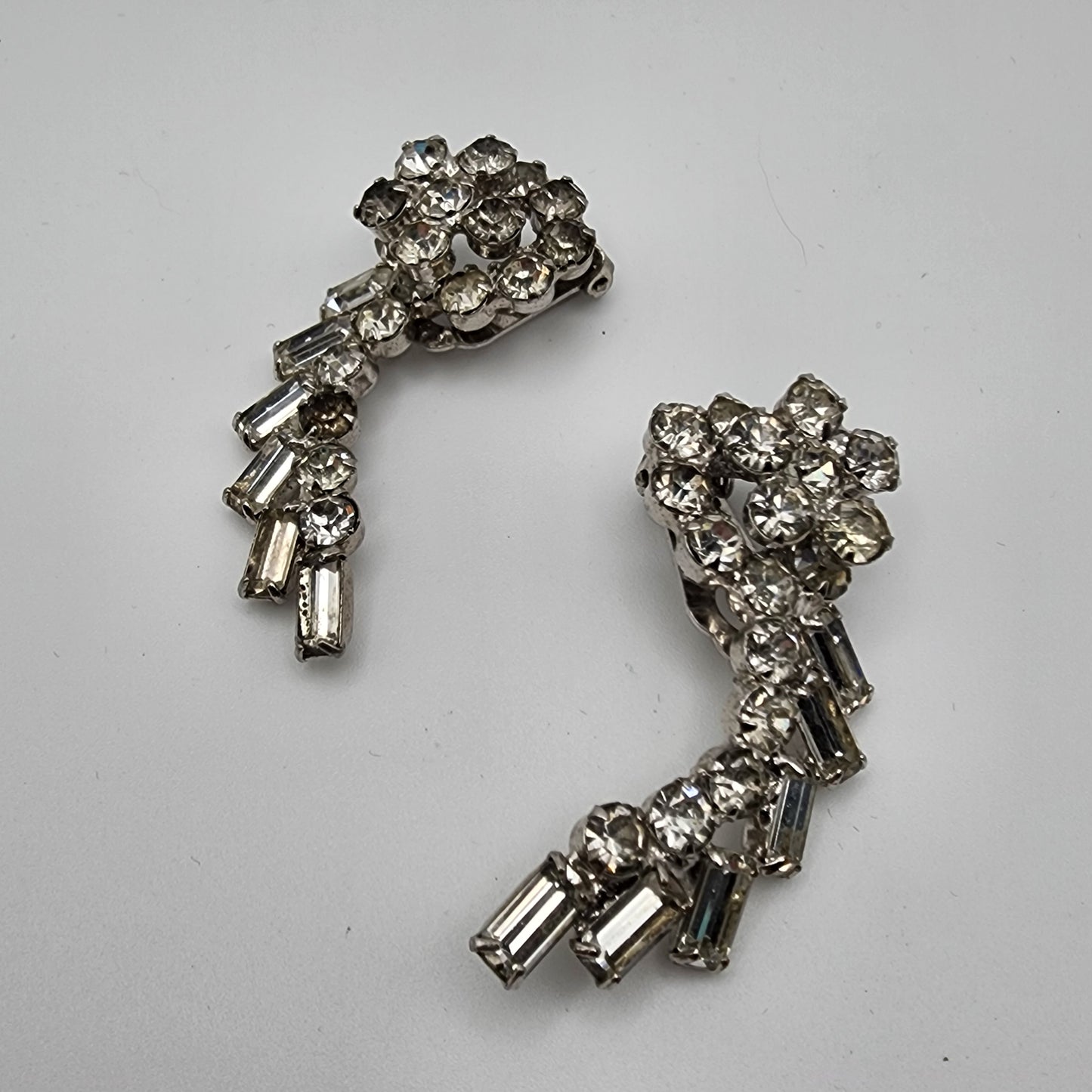 Vintage Rhinestone Earrings