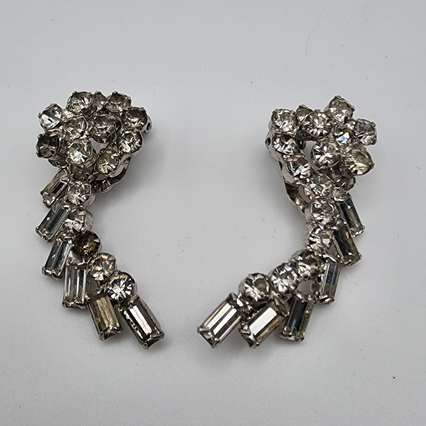 Vintage Rhinestone Earrings
