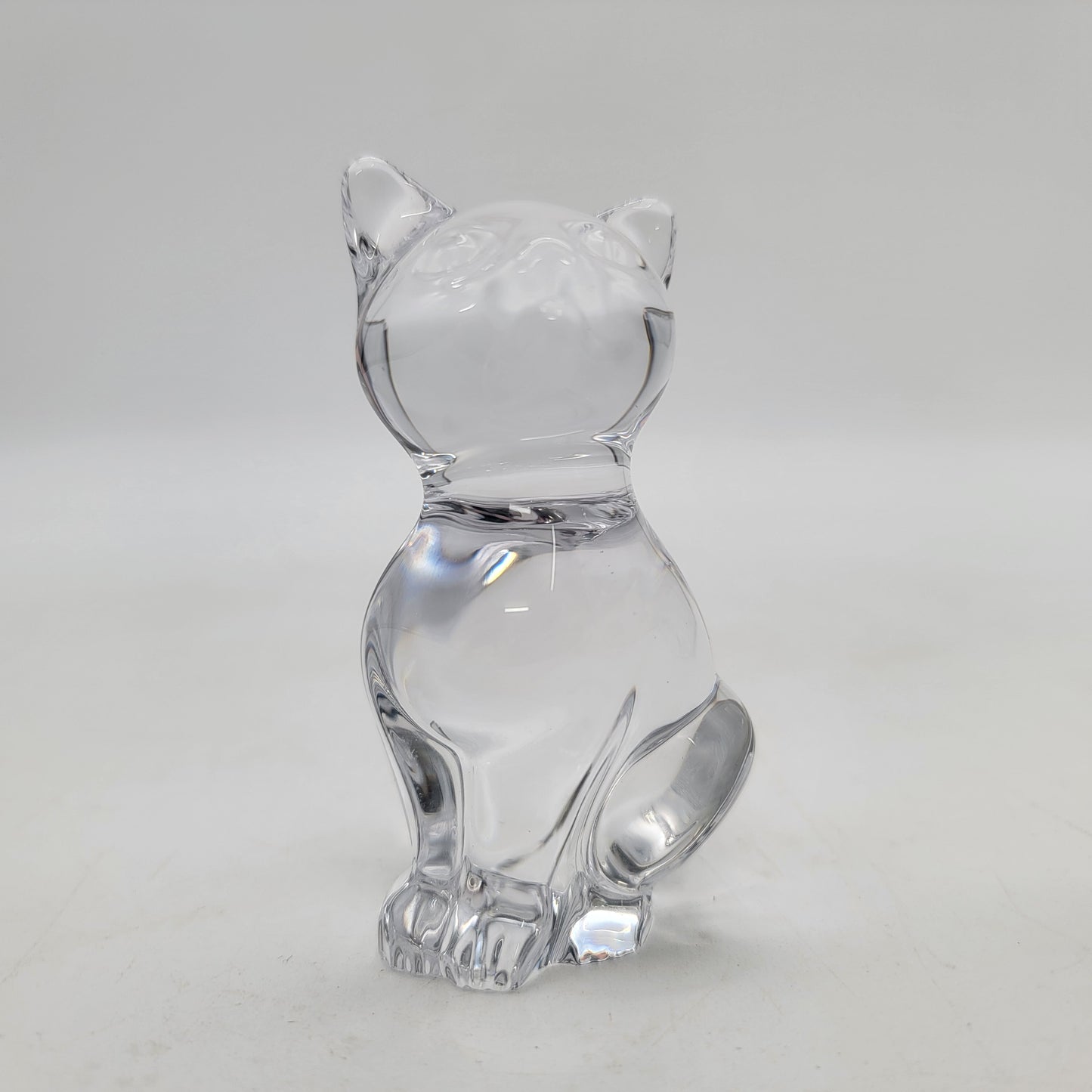 Daum France Crystal Cat