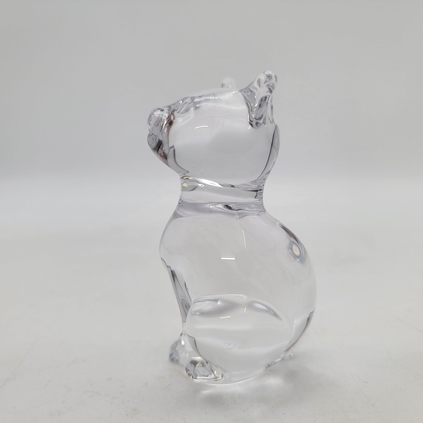 Daum France Crystal Cat