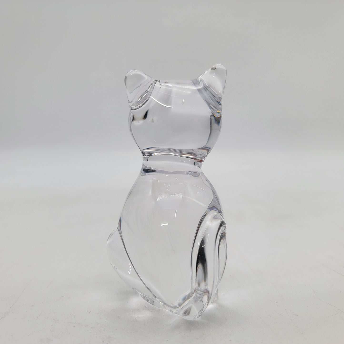 Daum France Crystal Cat