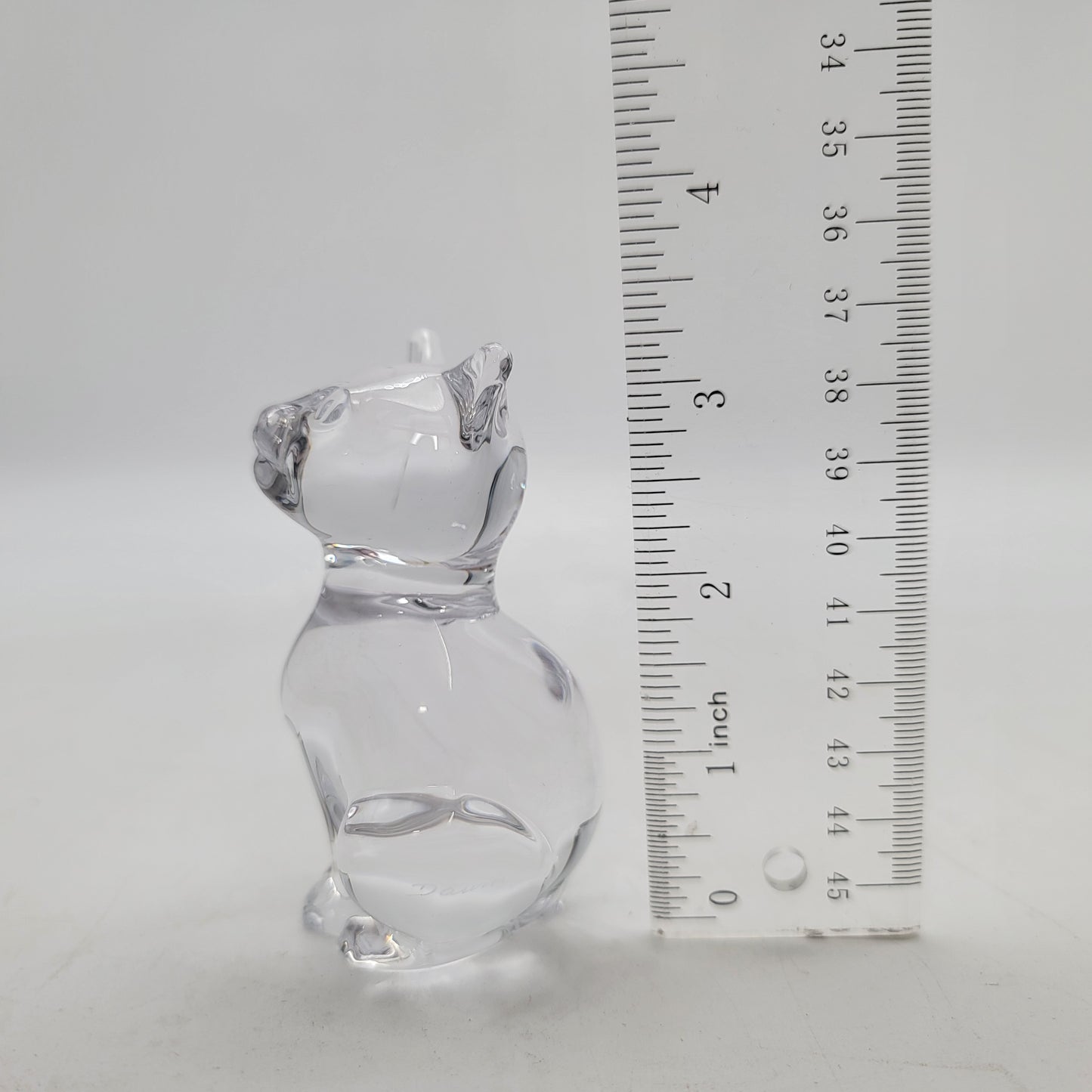 Daum France Crystal Cat
