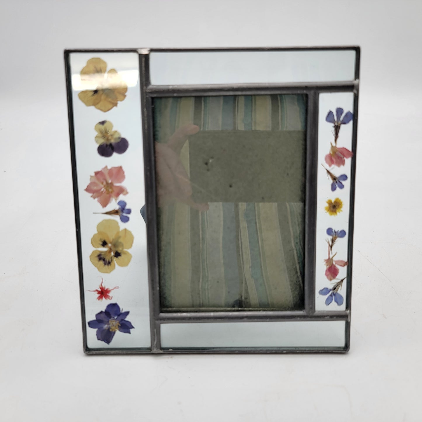 Carr Leaded Pressed Flower Photo Frame