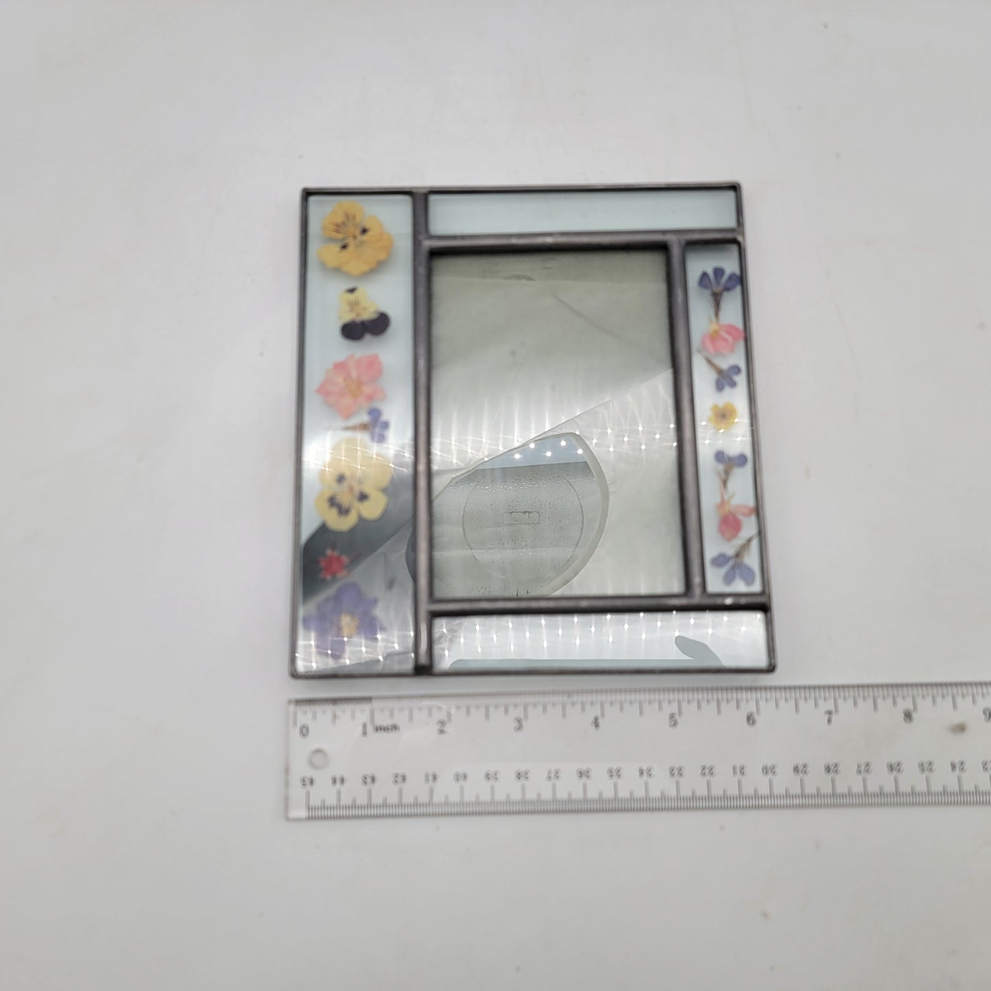 Carr Leaded Pressed Flower Photo Frame