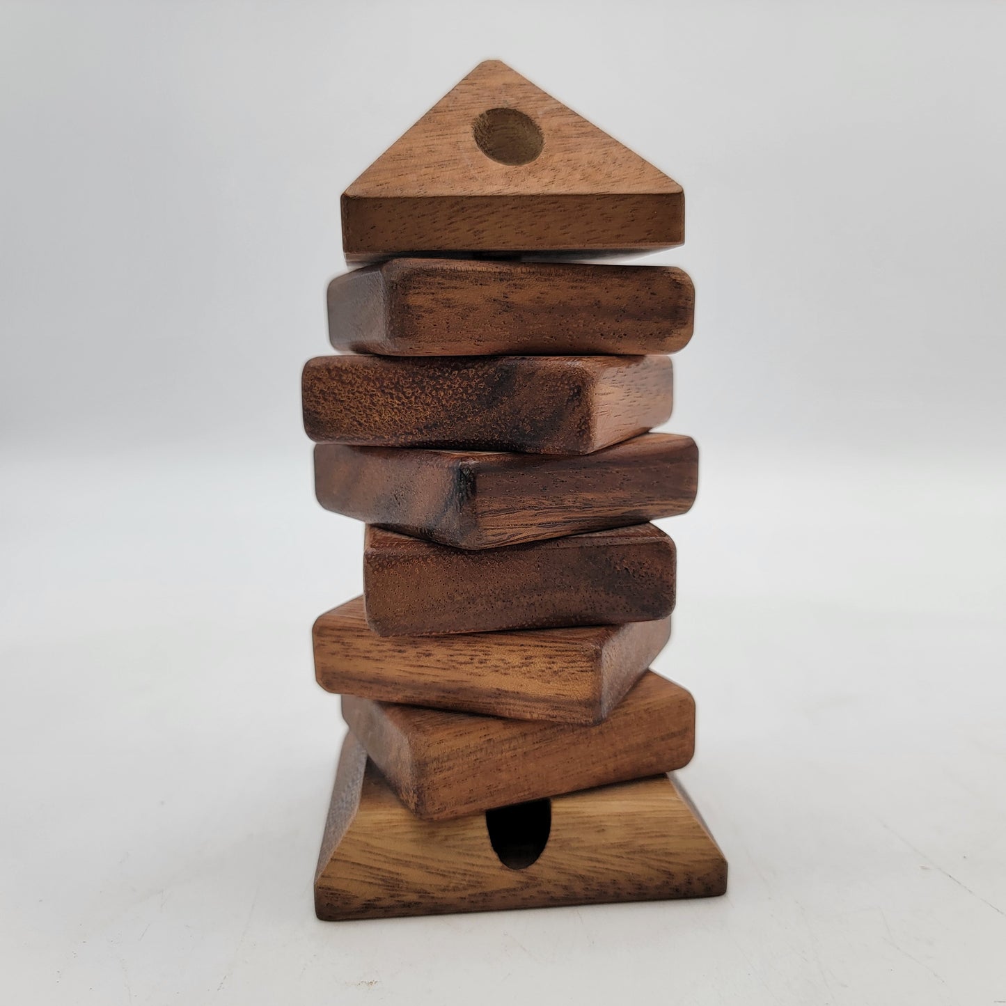 UNique Stacking Wood Block Puzzle? Pencil Holder?