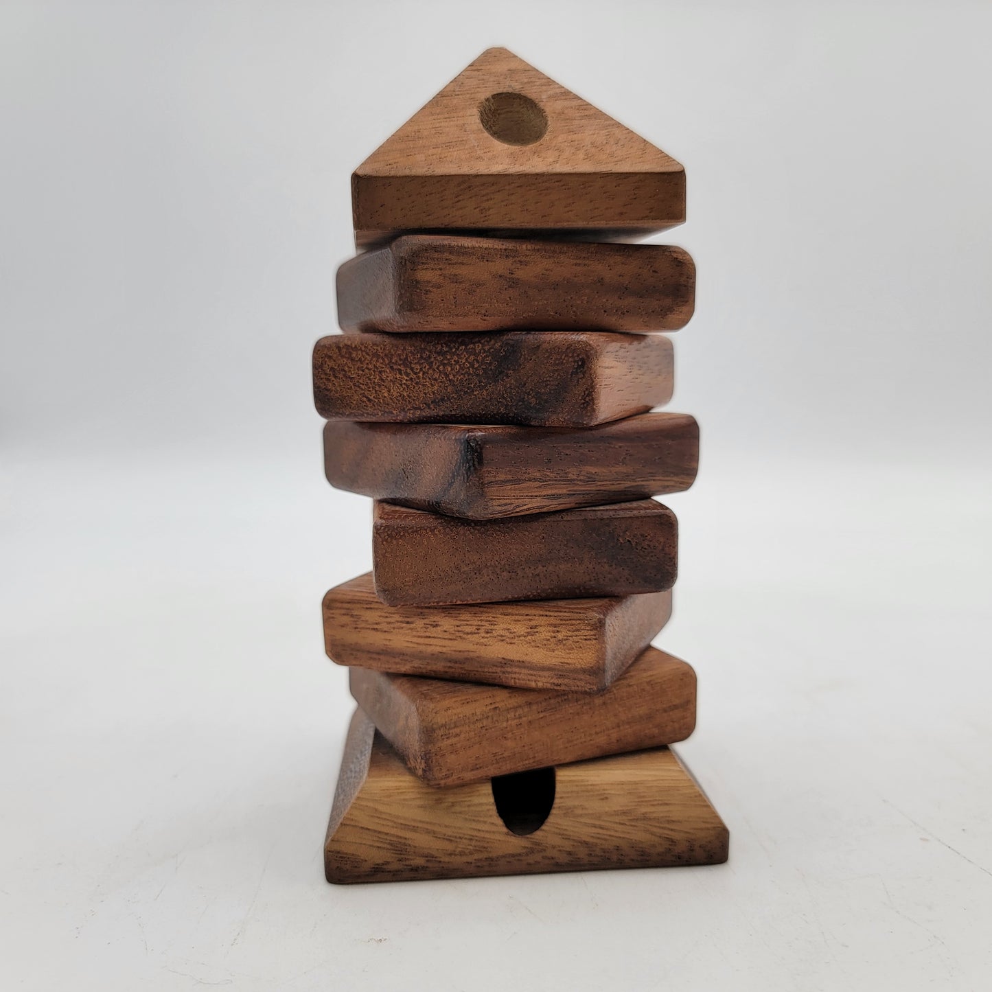 UNique Stacking Wood Block Puzzle? Pencil Holder?