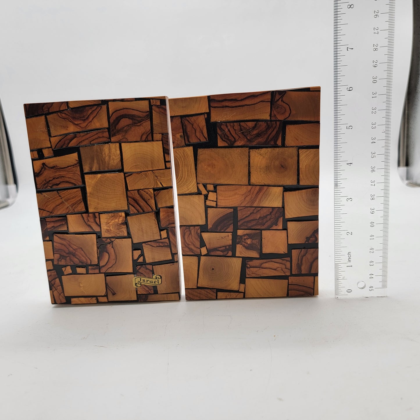 Judaica Olive Wood Bookends