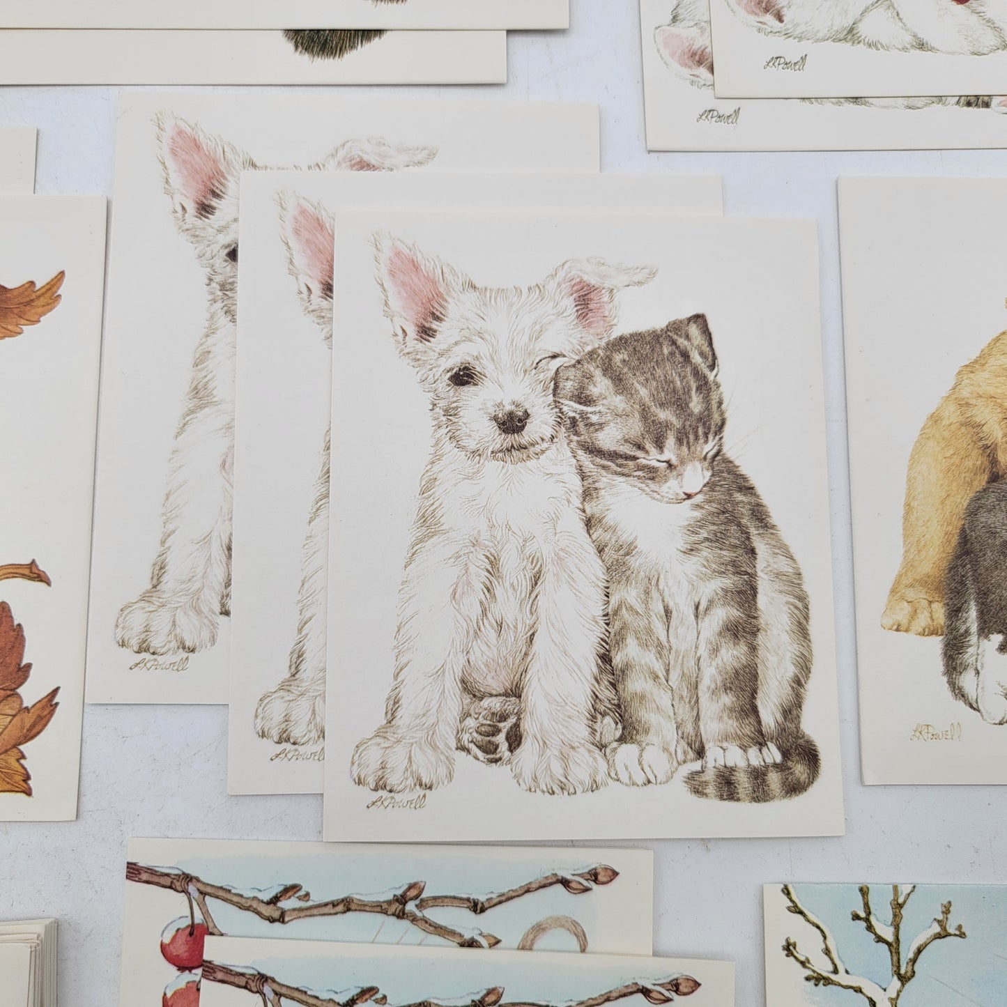 Vintage Frisky n Frosty Hallmark Cards