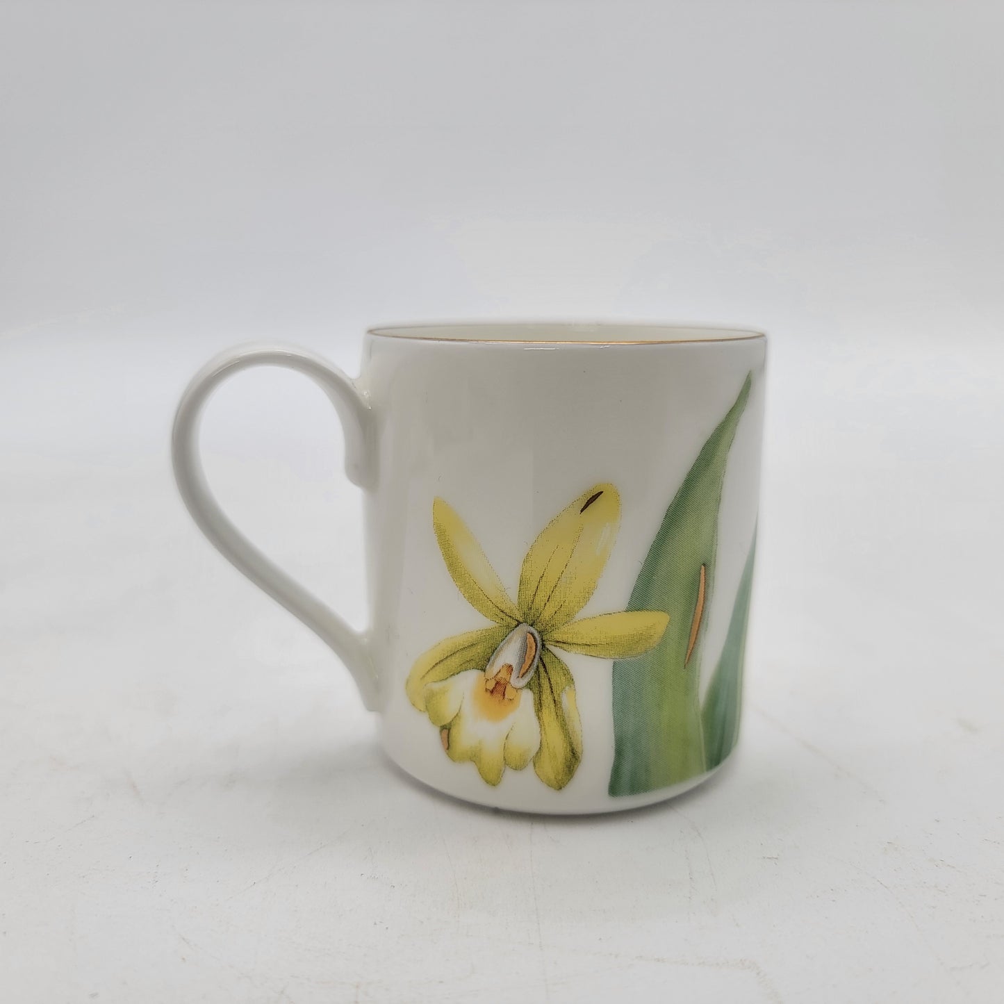 Pair Of Villeroy & Boch Amazonia Espresso Cups & Saucers Hummingbirds