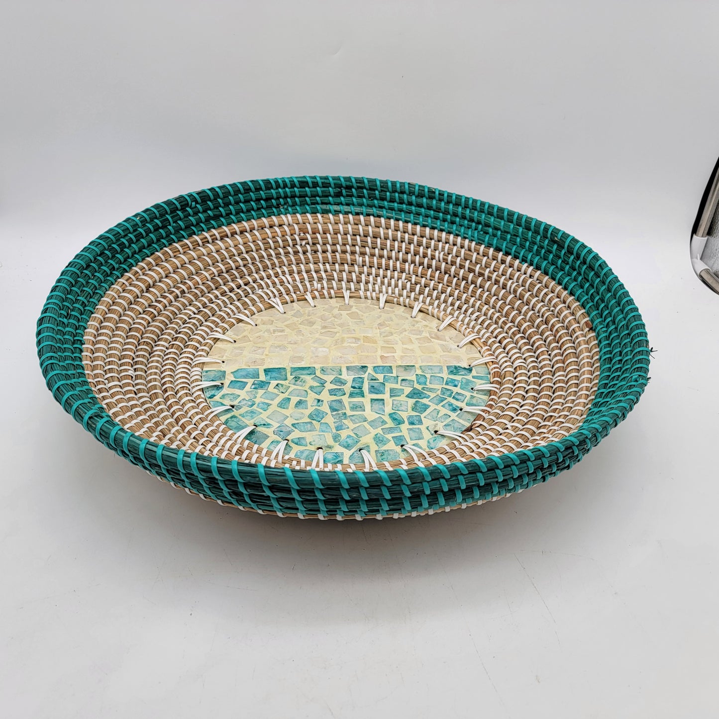 Halinhfor Rattan and Bamboo co for Anthropologie Basket 17"