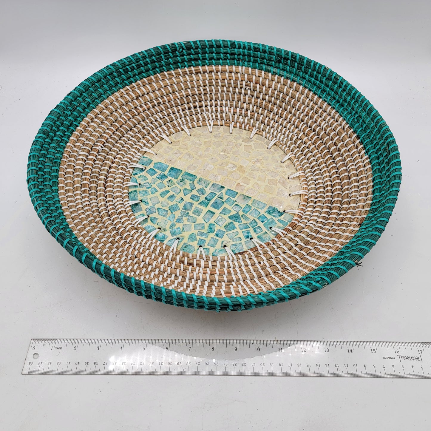 Halinhfor Rattan and Bamboo co for Anthropologie Basket 17"