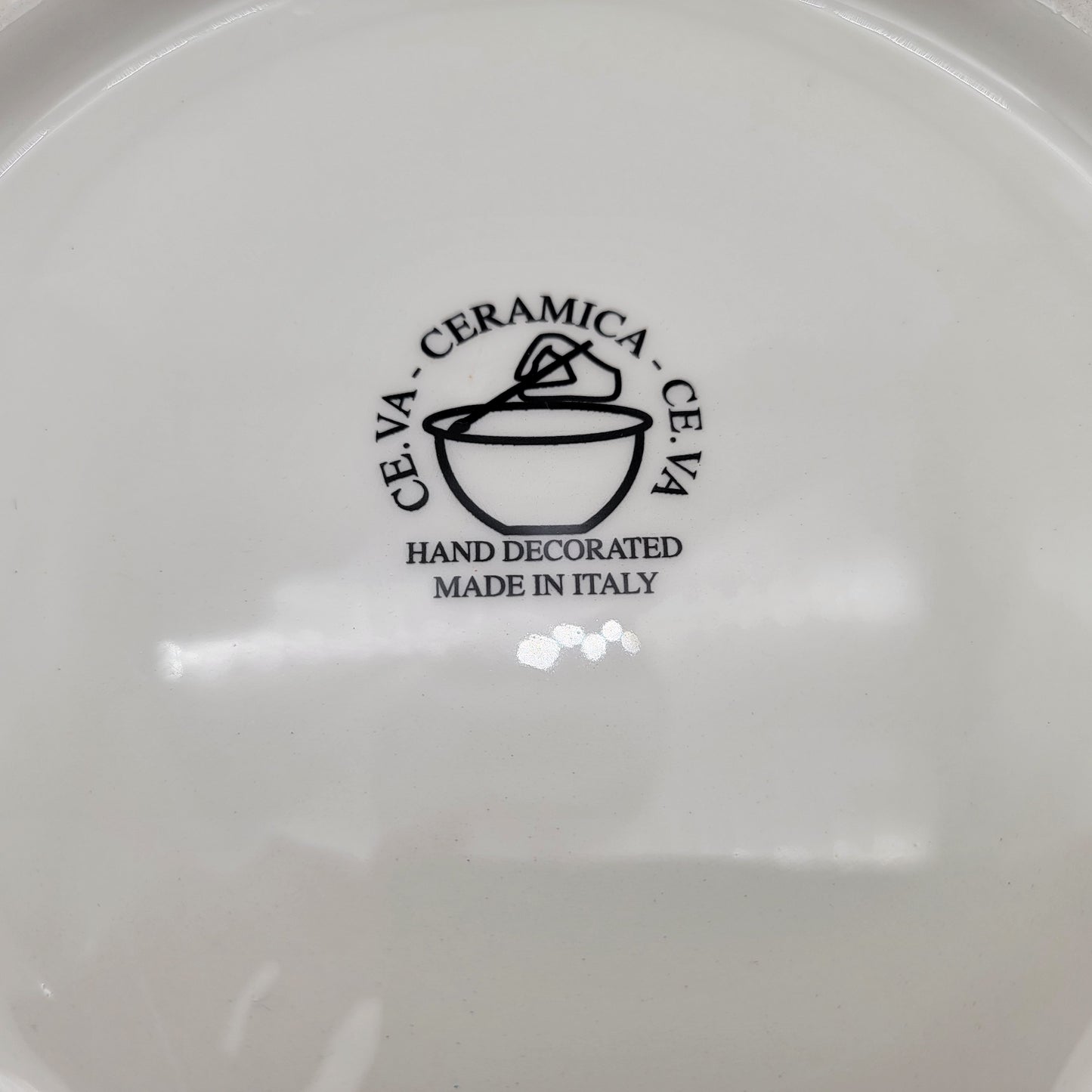 Ceva Ceramica Italian Serving Bowl with Rooster