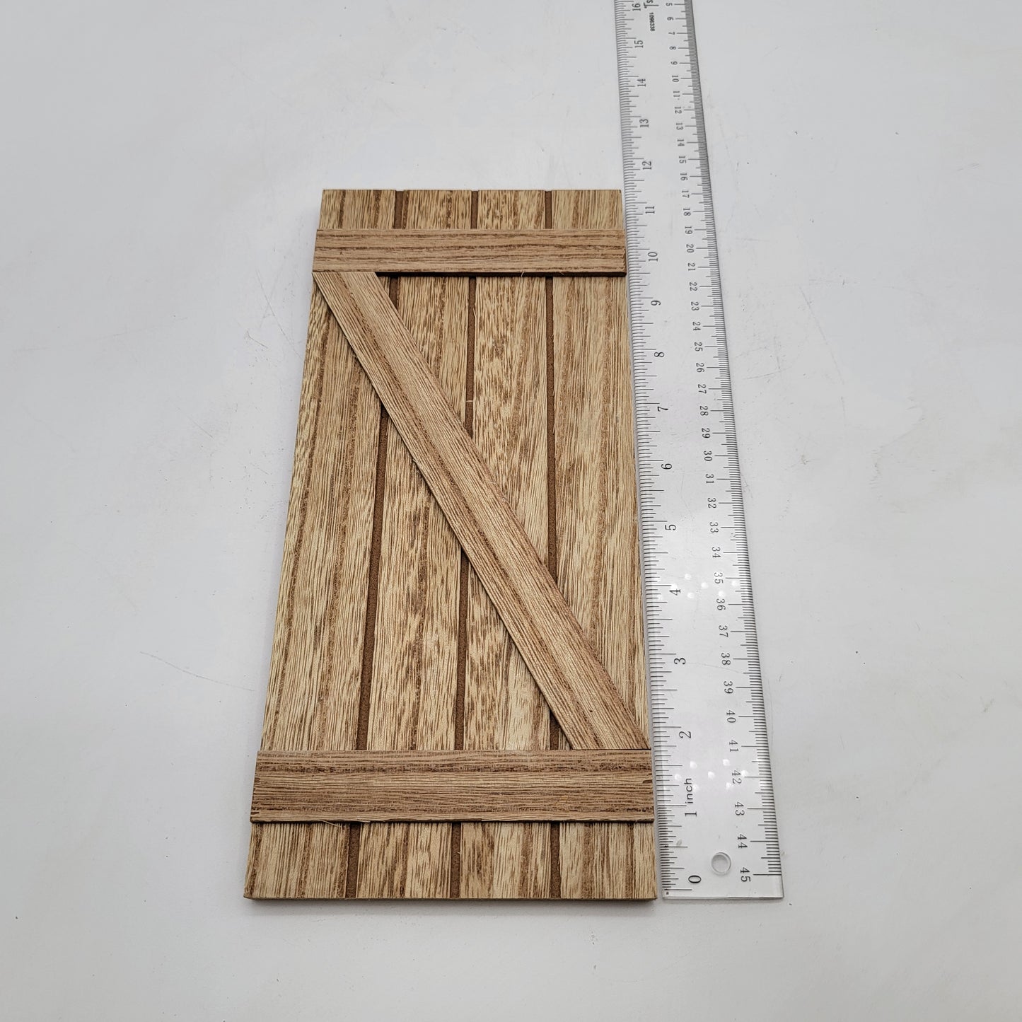 Pair of Barn Door Wall Hangings