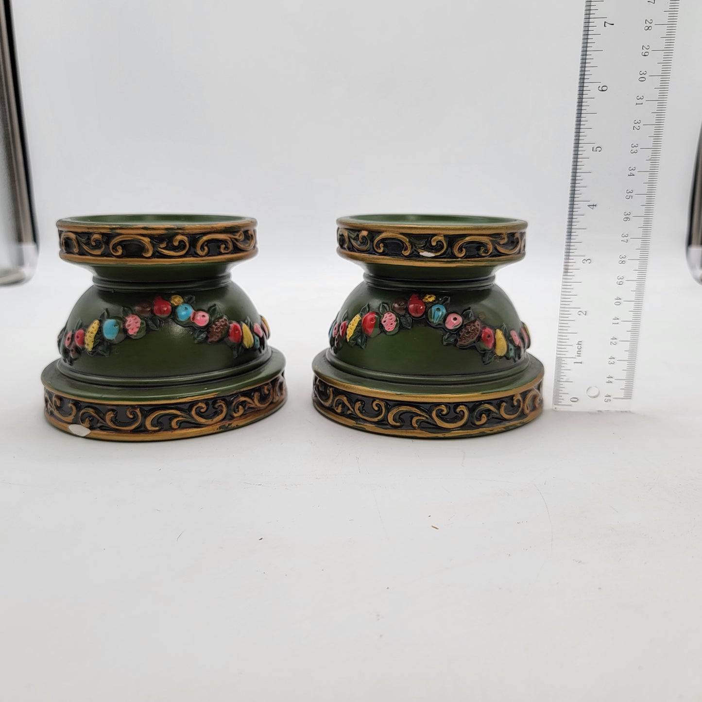 Vintage Inarco Napcoware Pillar Candle Holders - see description