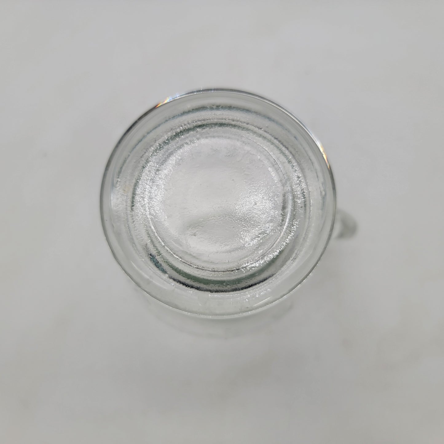 Antique Etched Glass Pitcher