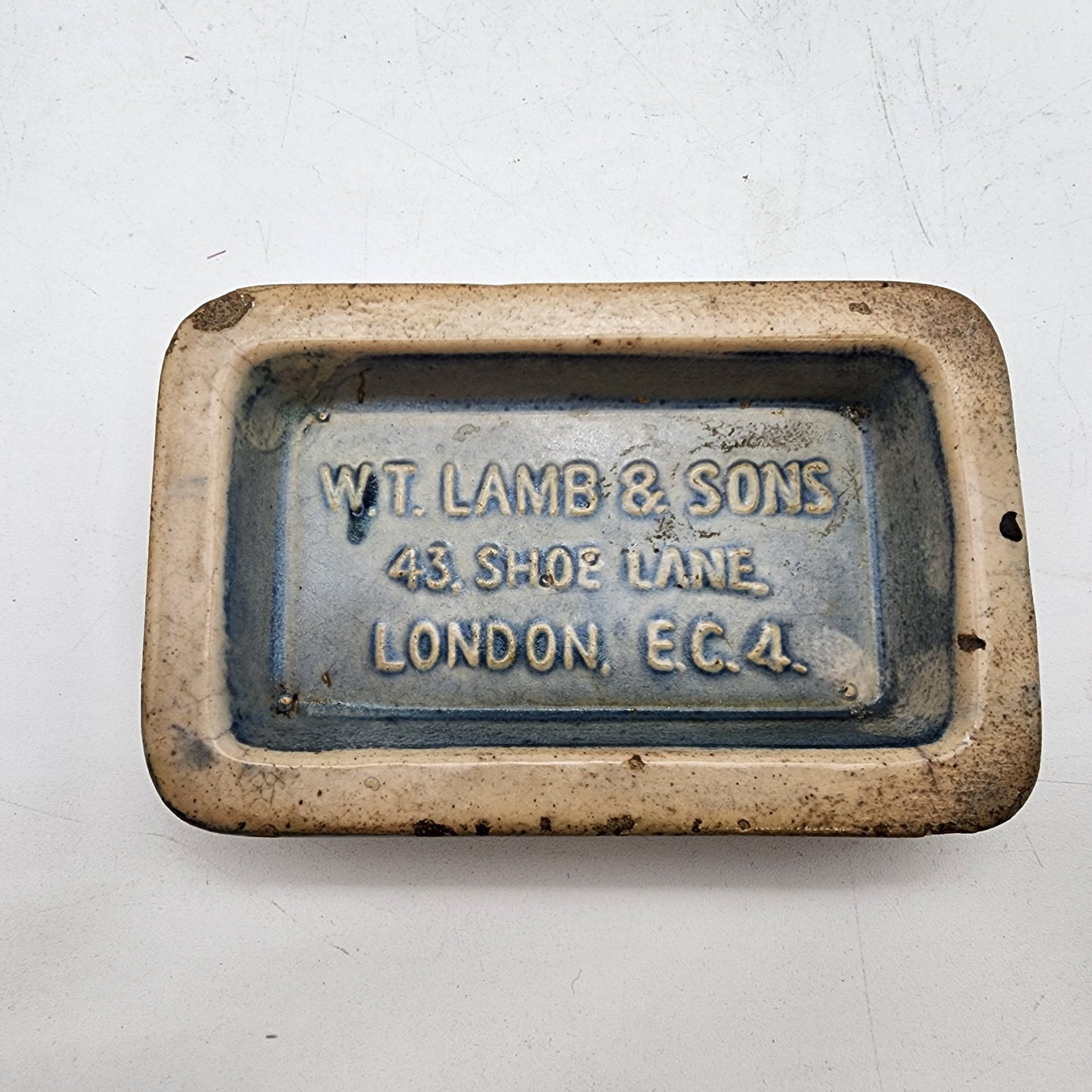 W.T Lamb & Sons Pottery Paperweight